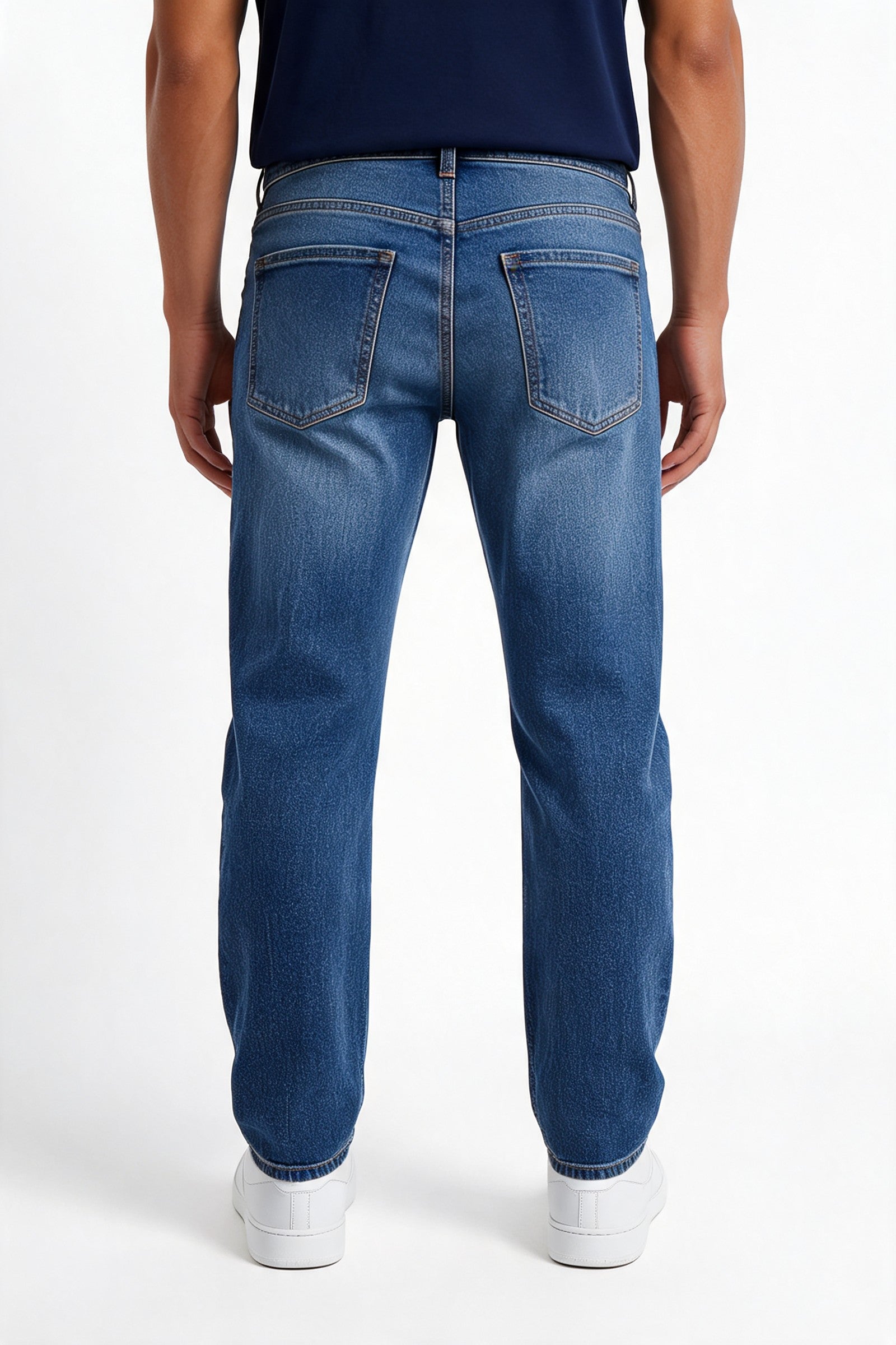 Men's Straight Leg Denim Jeans | Blackstone London