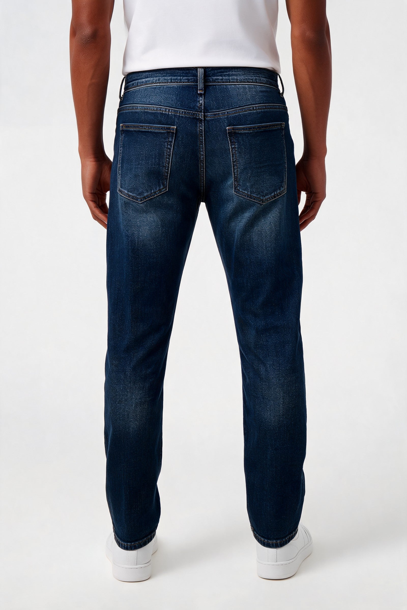 Men's Straight Leg Denim Jeans | Blackstone London