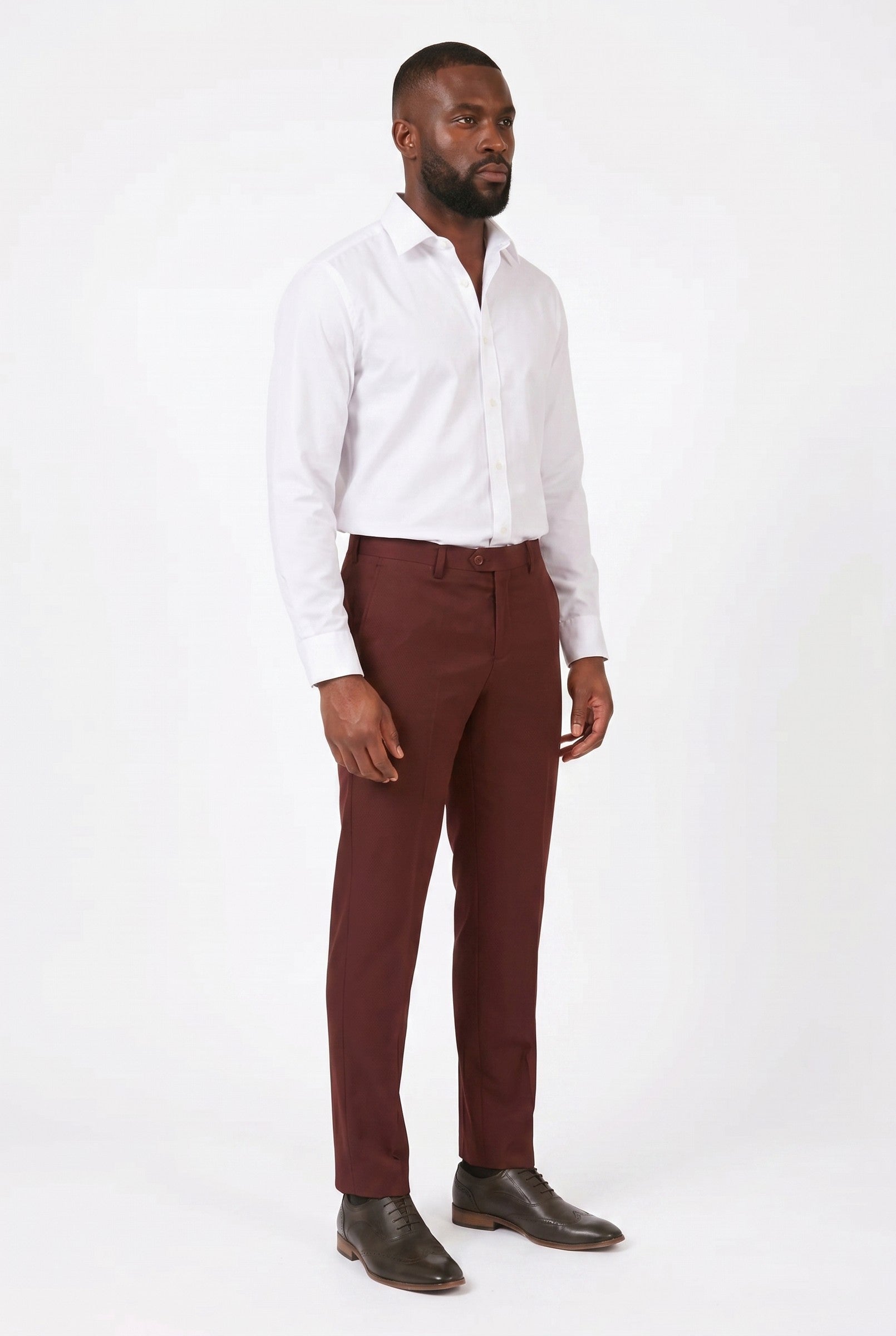 Men's Slim Fit Tailored Trousers | Blackstone London