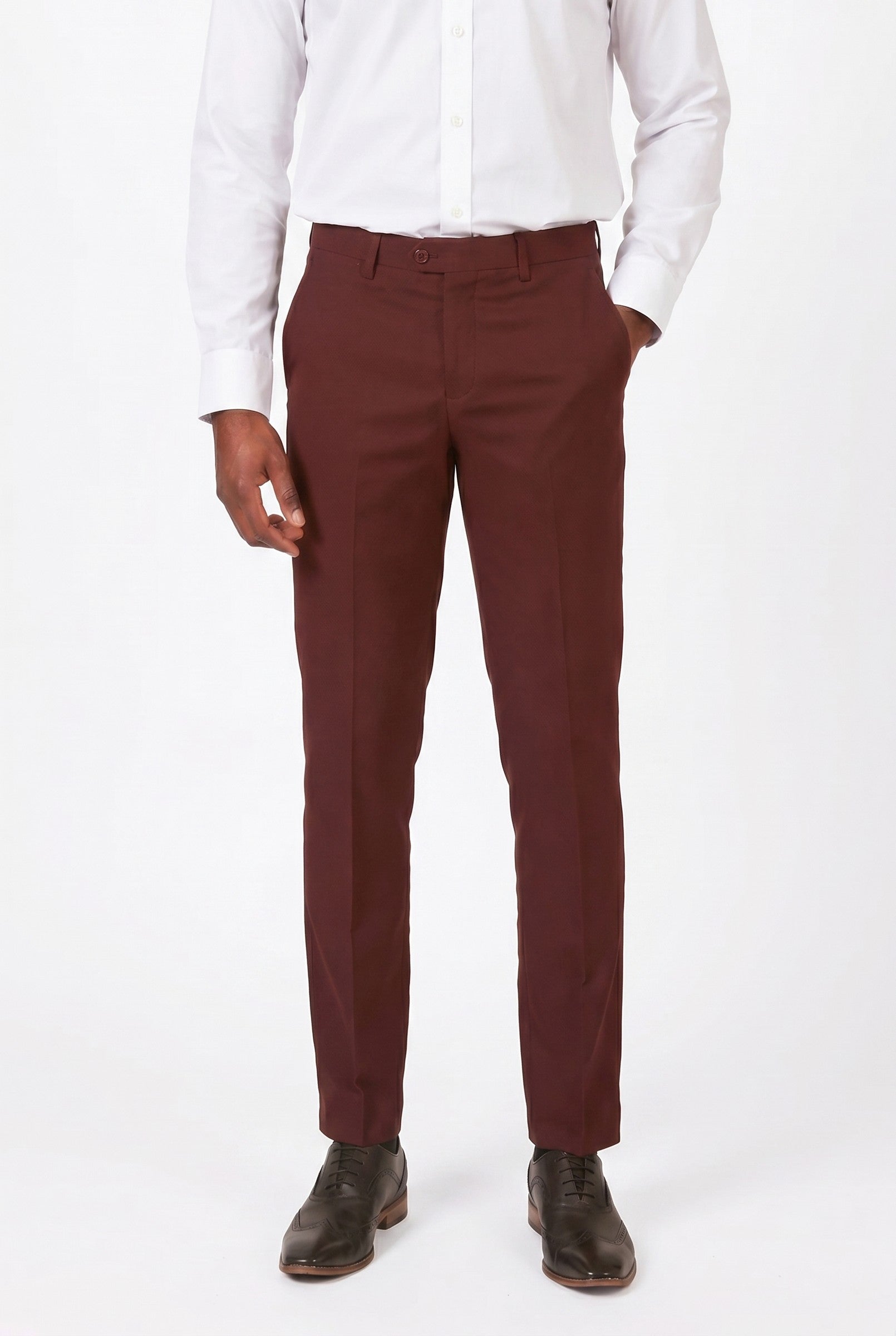 Men's Slim Fit Tailored Trousers | Blackstone London