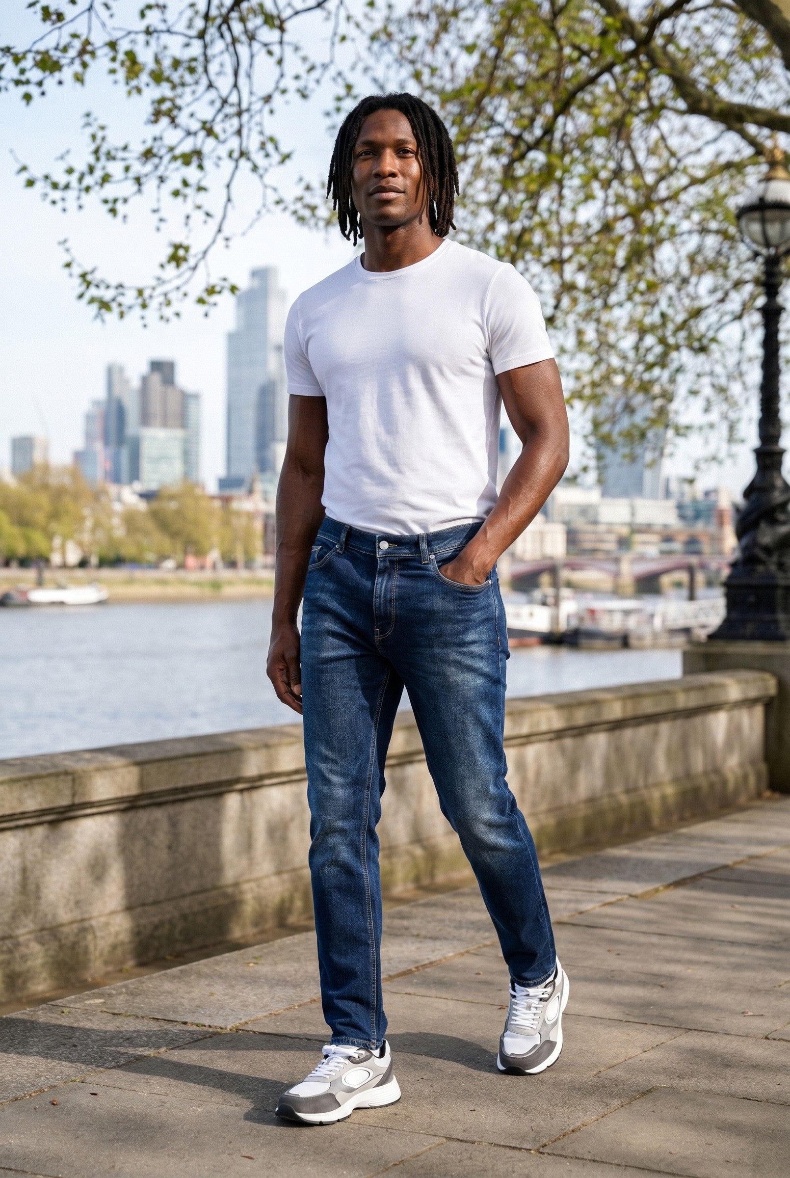 Men's Slim Fit Denim Jeans | Blackstone London