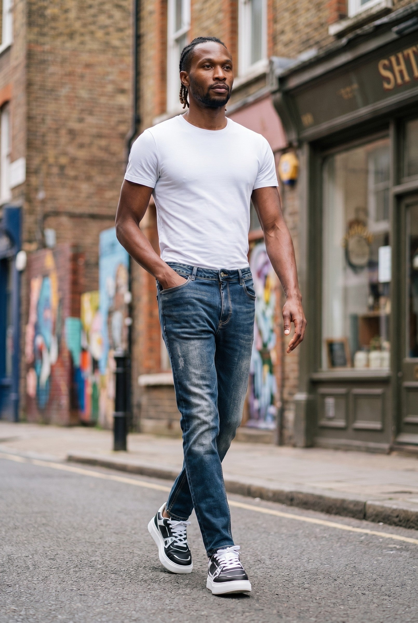 Men's Slim Fit Denim Jeans | Blackstone London