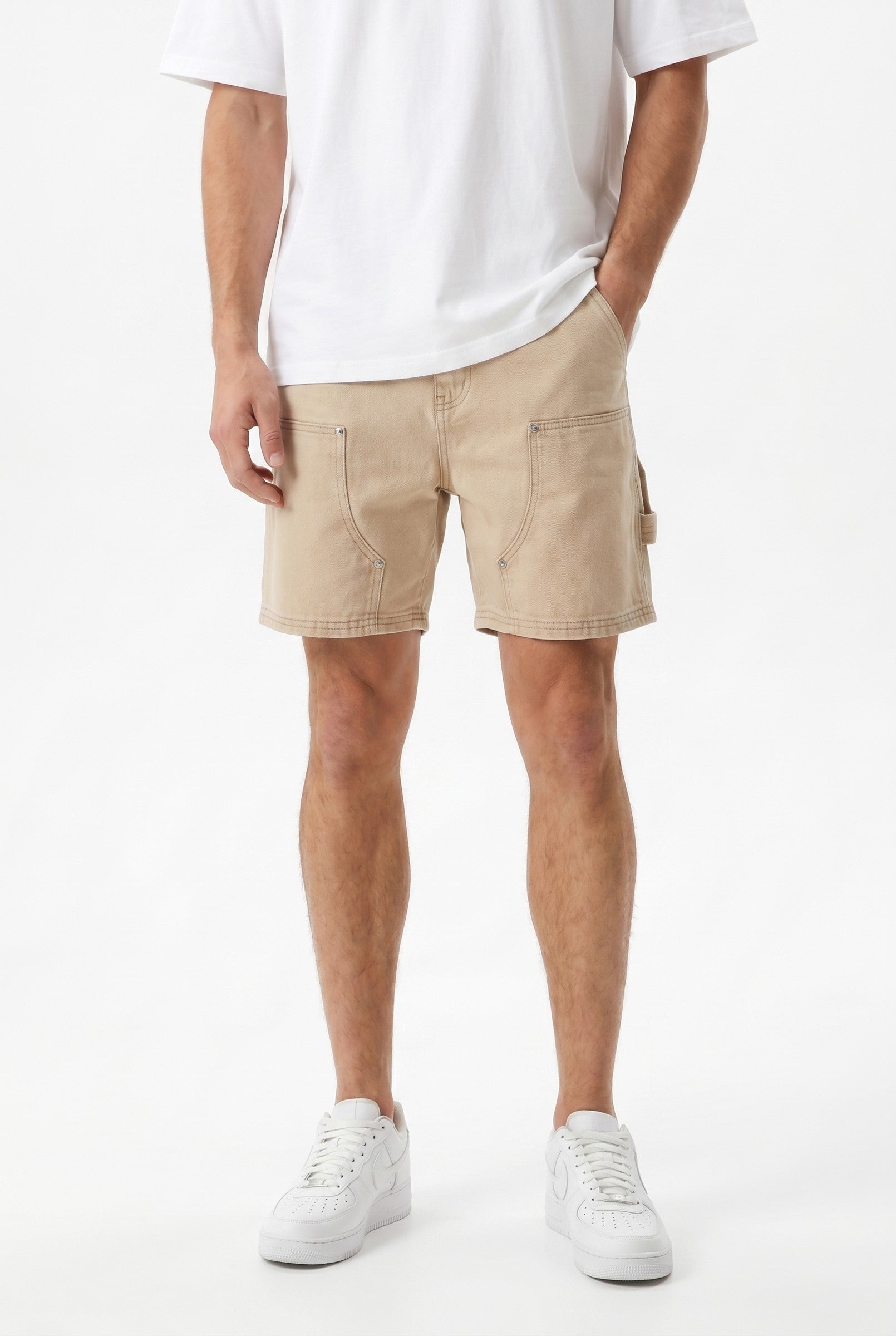Men's Carpenter Denim Shorts | Blackstone London