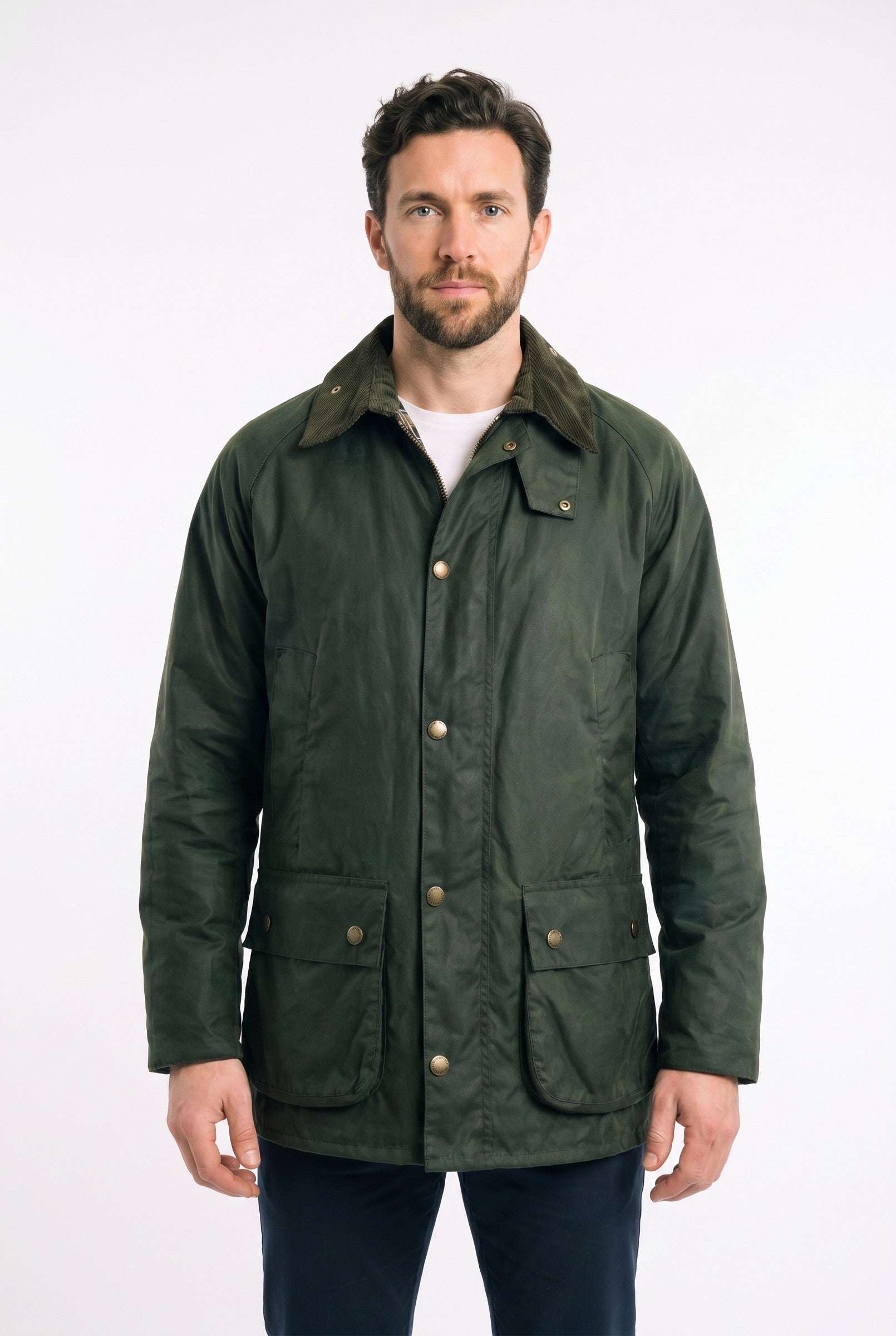 Men's Padded Wax Jacket | Blackstone London