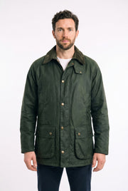Men's Padded Wax Jacket | Blackstone London
