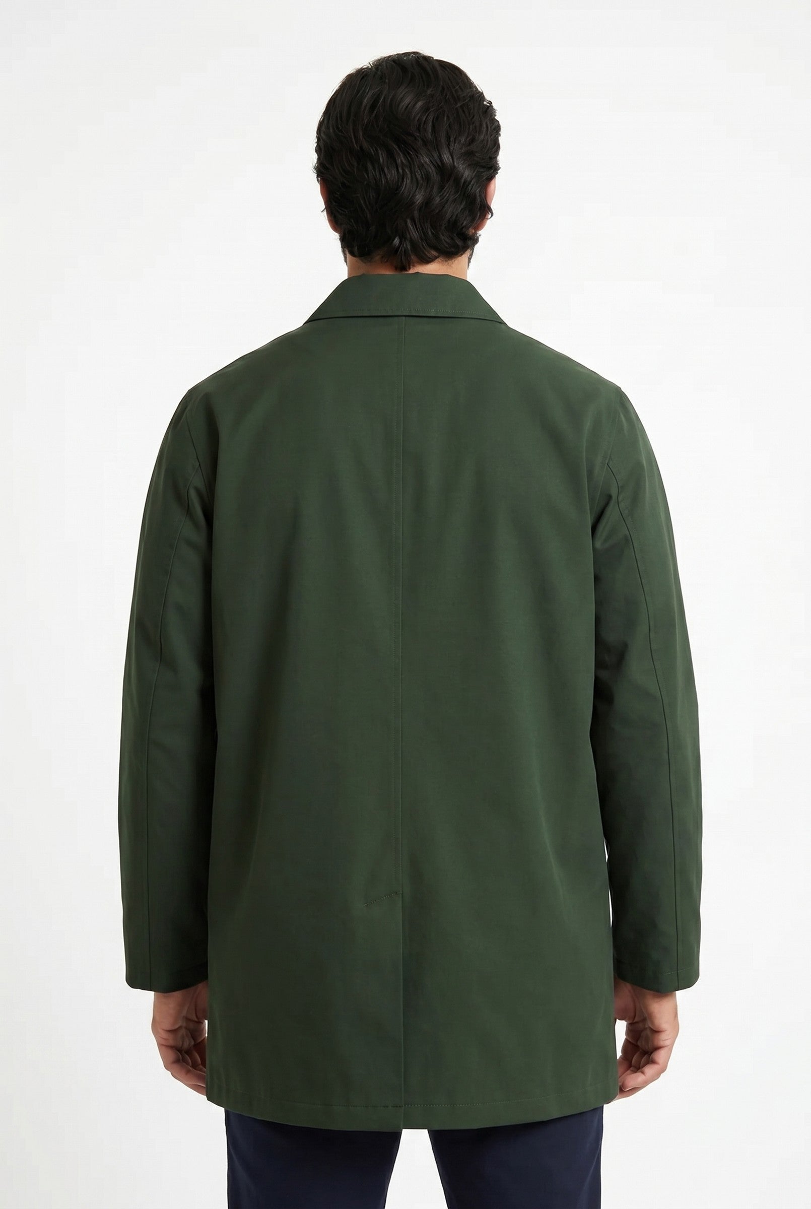 Men's Sherlock Short Trench Coat | Blackstone London