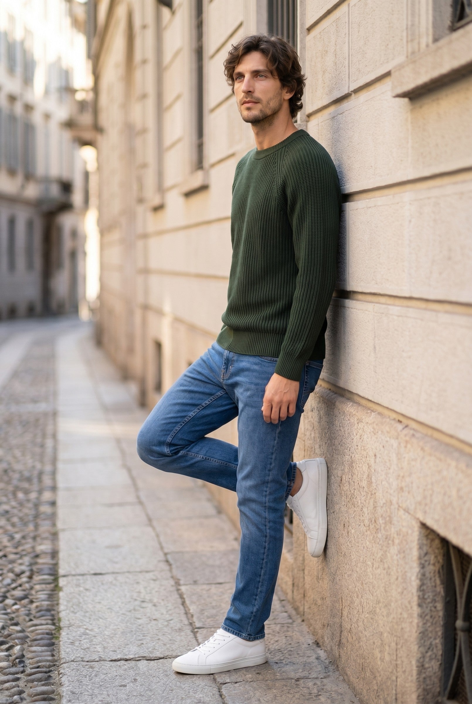 Men's Cotton Sweater | Blackstone London
