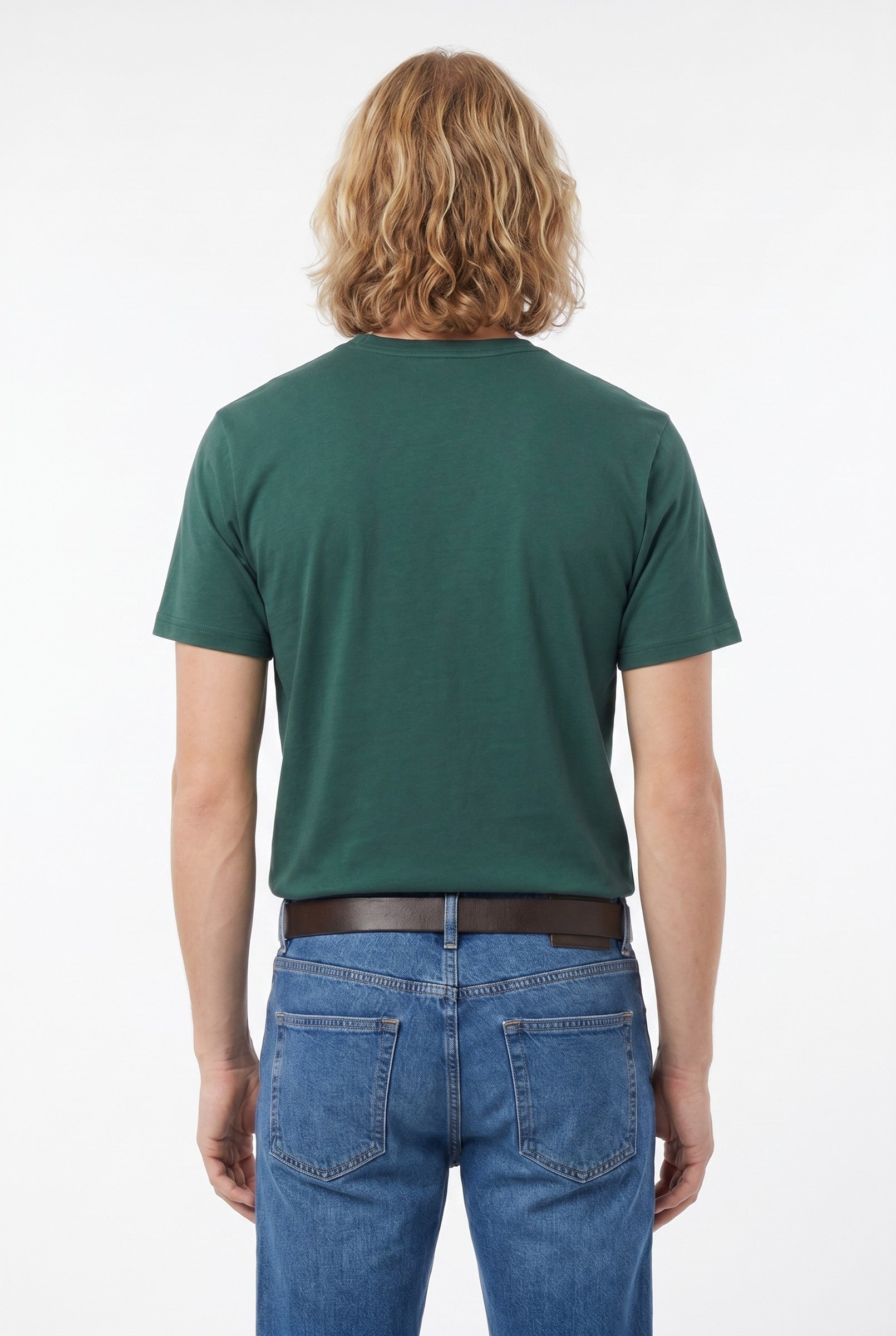 Men's Midweight Cotton Crew Neck T-Shirt | Blackstone London