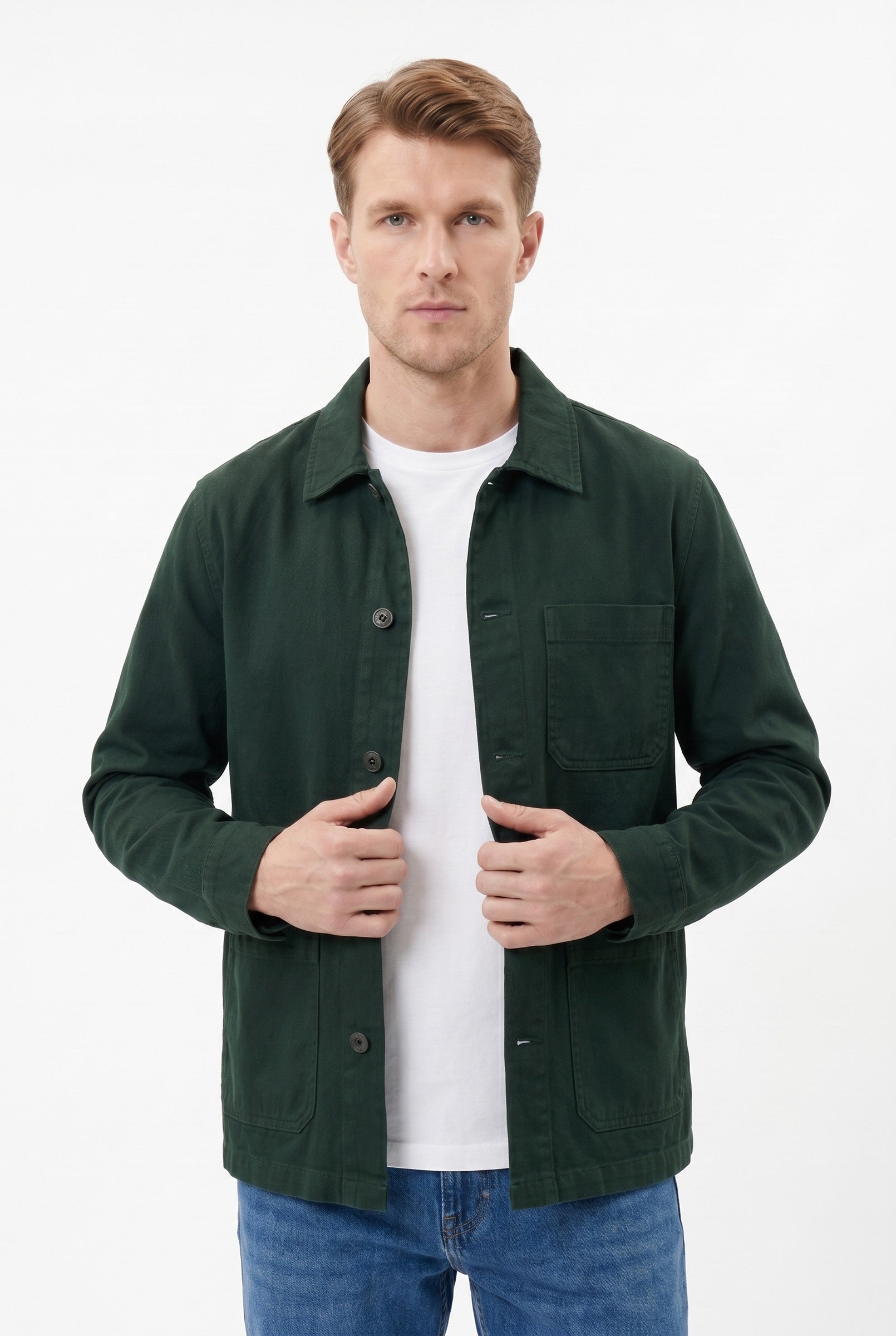 Men's Cotton Work Jacket | Blackstone London