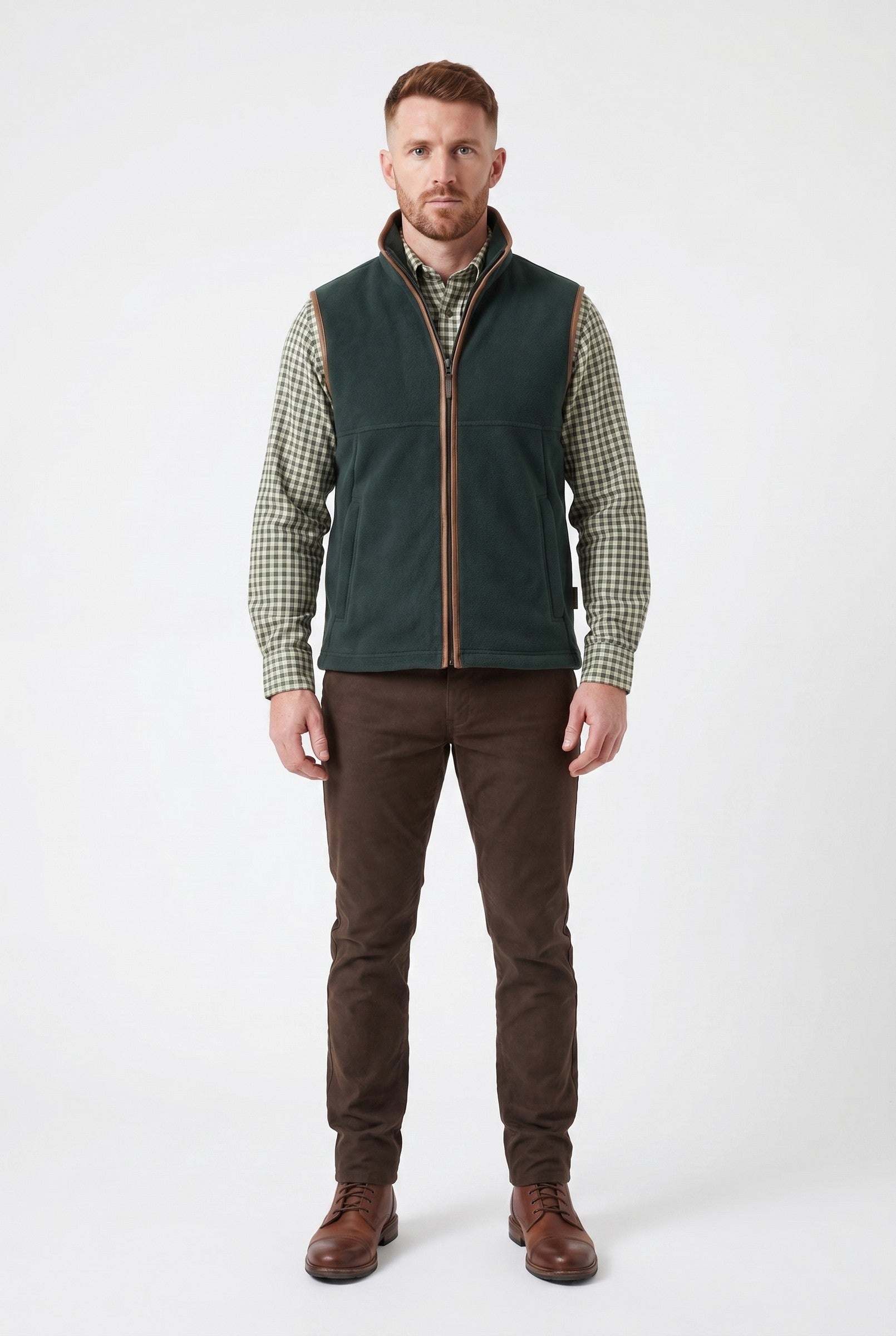 Men's Heritage Fleece Gilet | Blackstone London