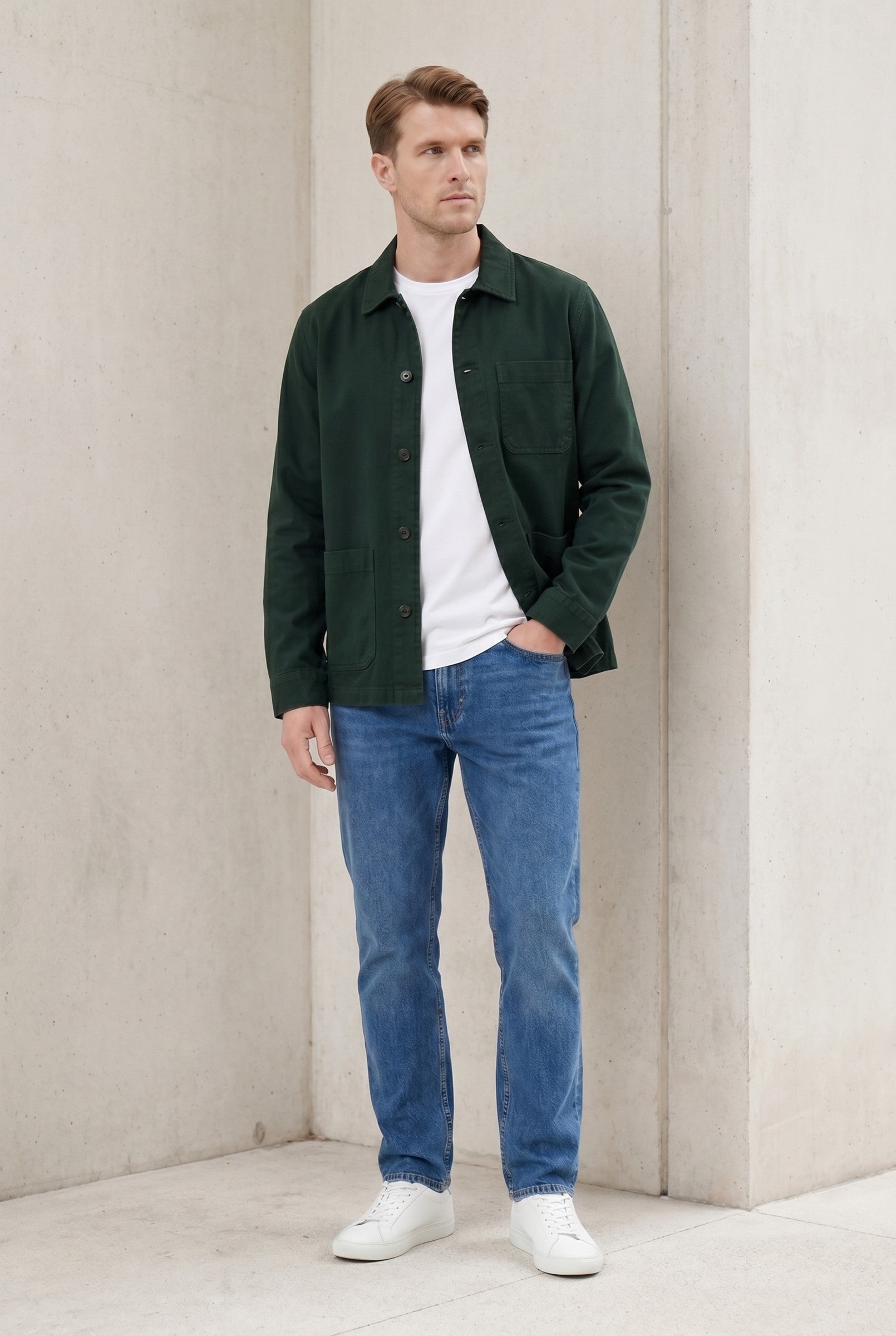 Men's Cotton Work Jacket | Blackstone London