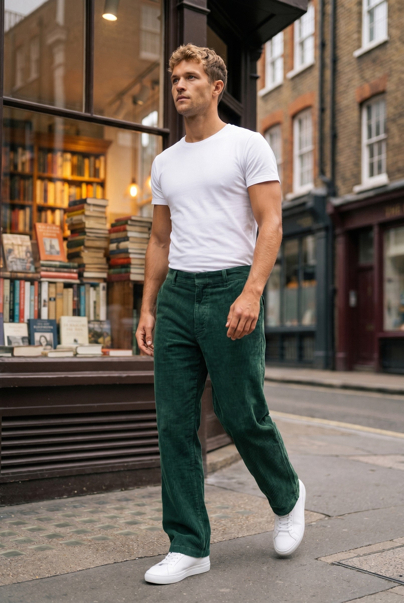 Men's Premium Corduroy Trousers | Blackstone London