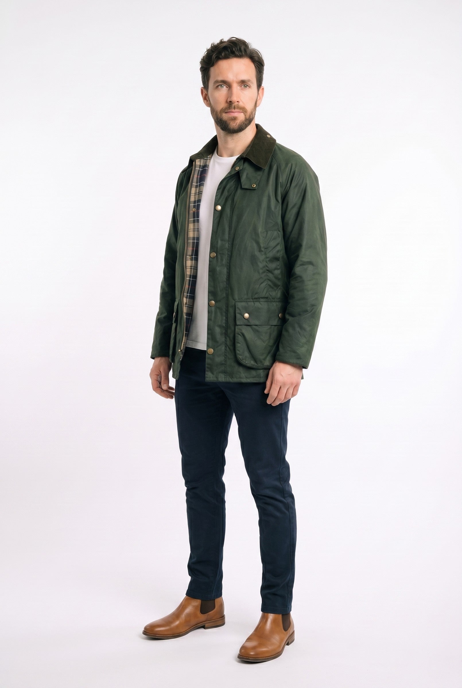 Men's Padded Wax Jacket | Blackstone London