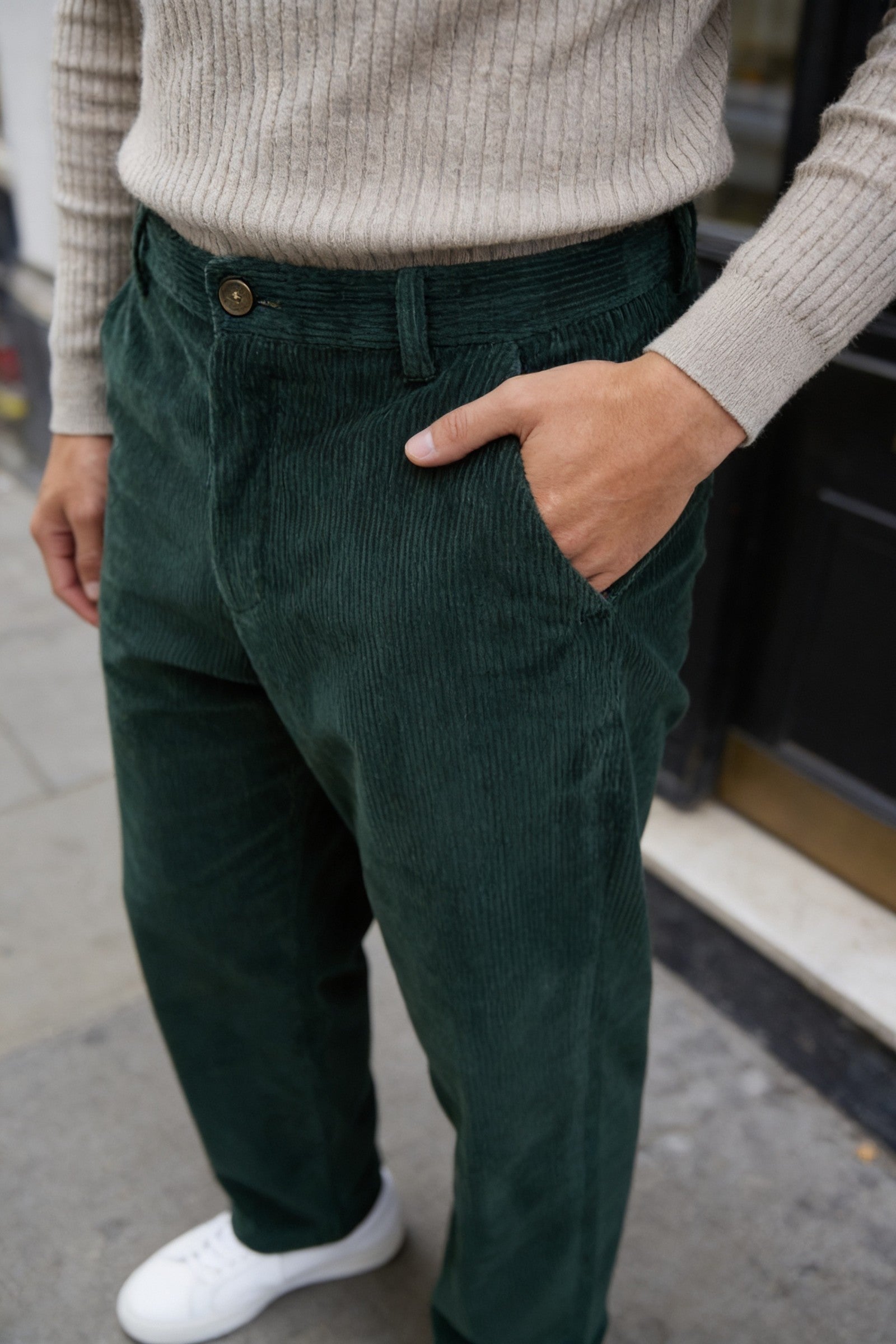 Men's Corduroy Trousers | Blackstone London