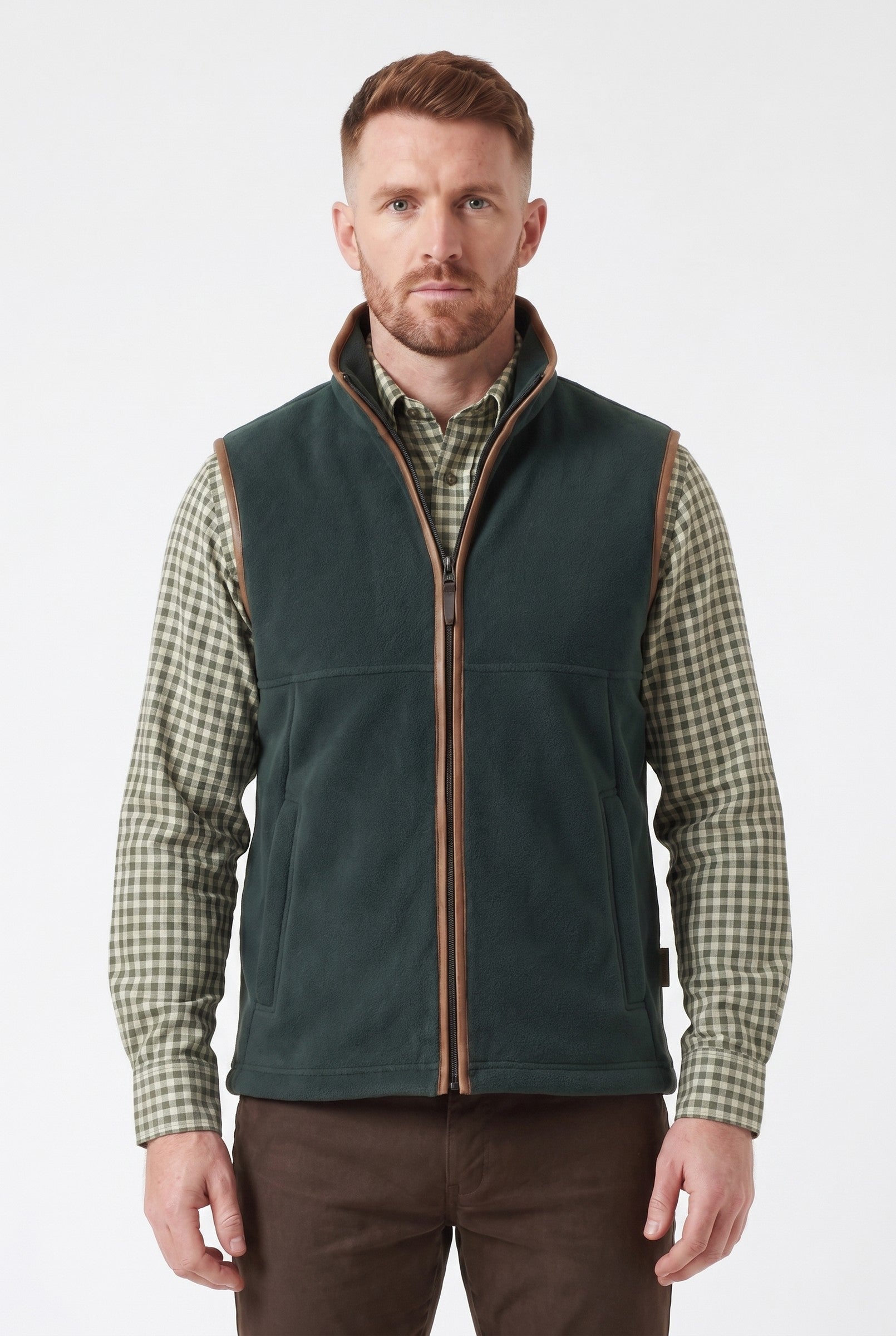 Men's Heritage Fleece Gilet | Blackstone London