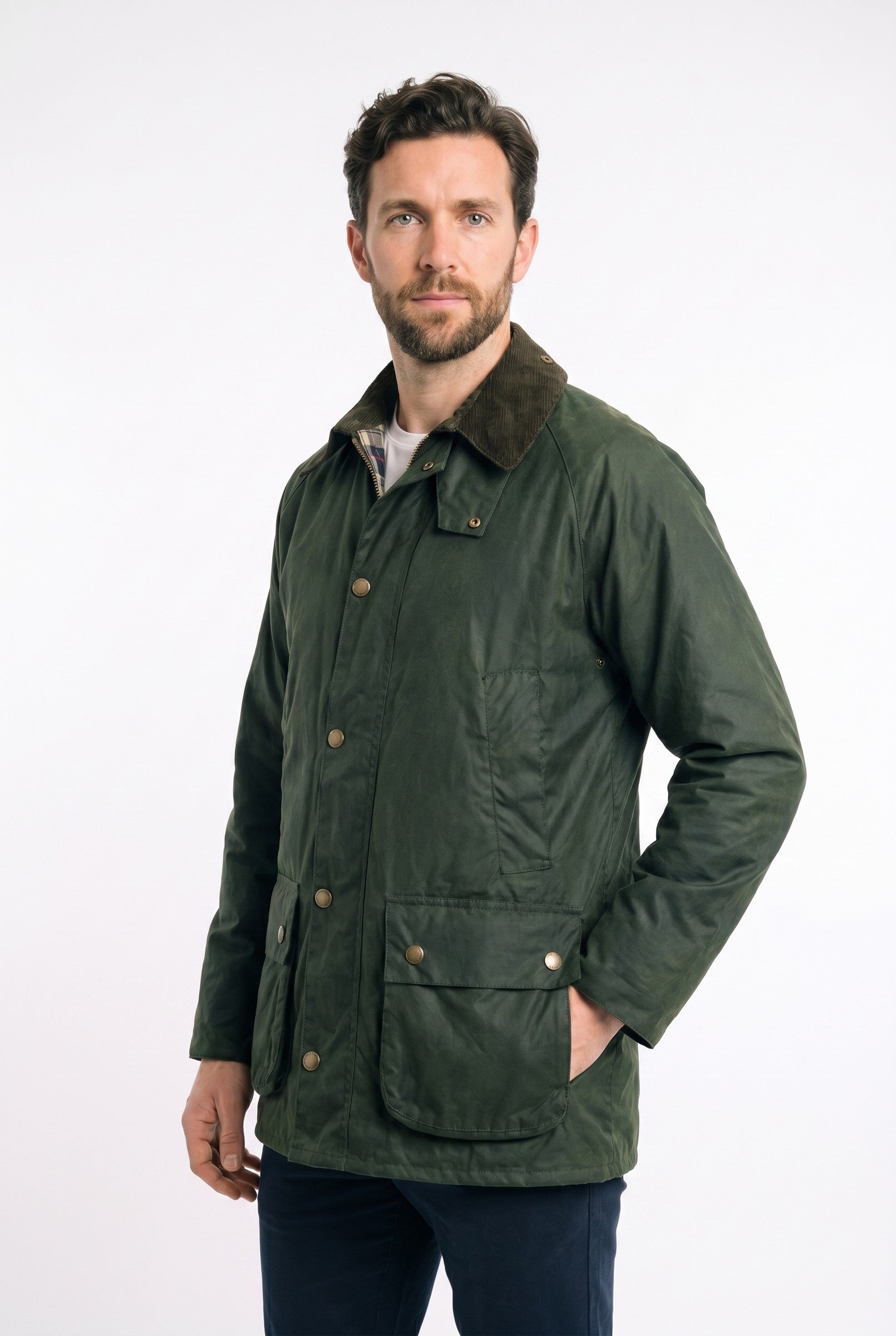 Men's Padded Wax Jacket | Blackstone London