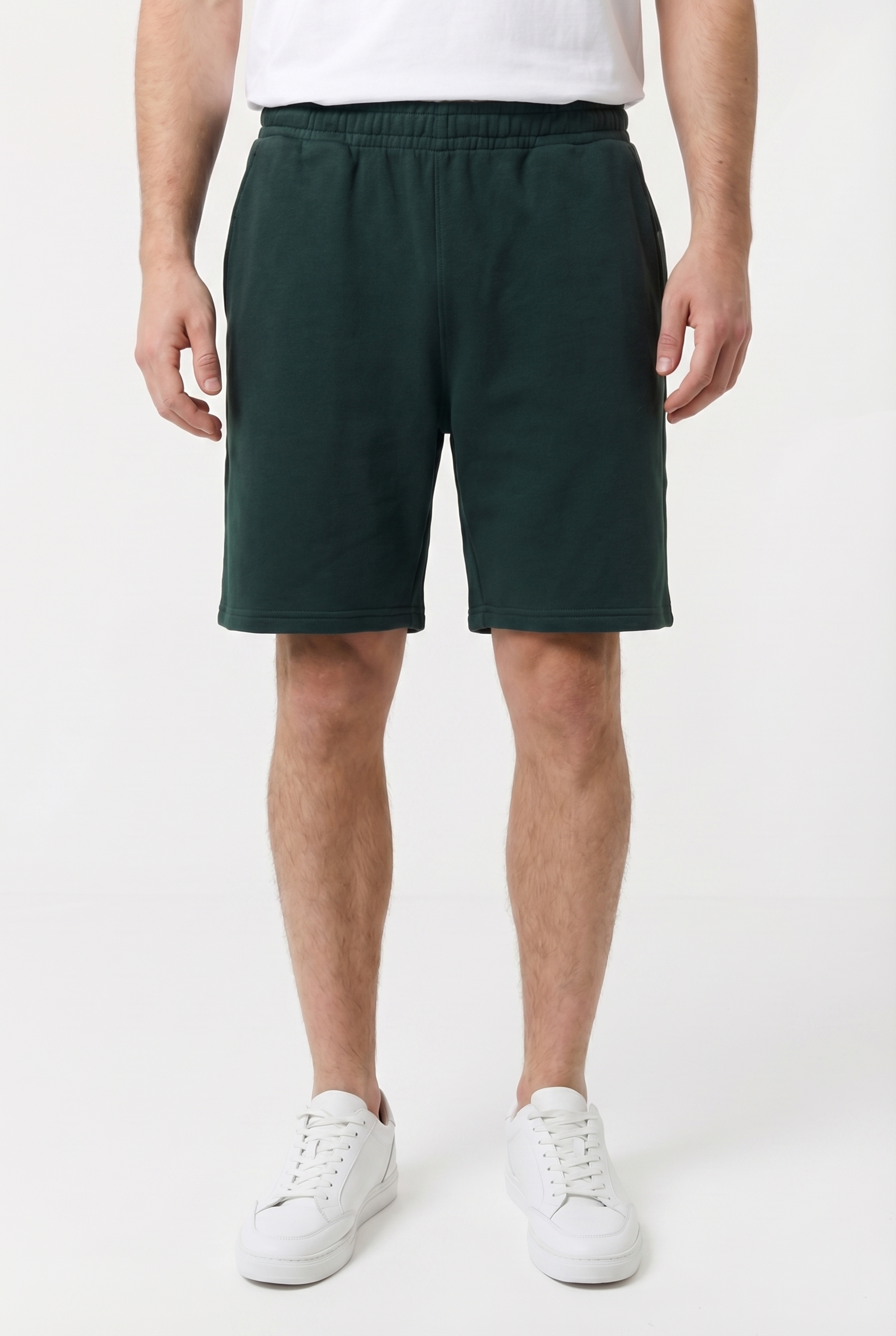 Men's Knit Hoodie & Shorts 2-Piece Set | Blackstone London