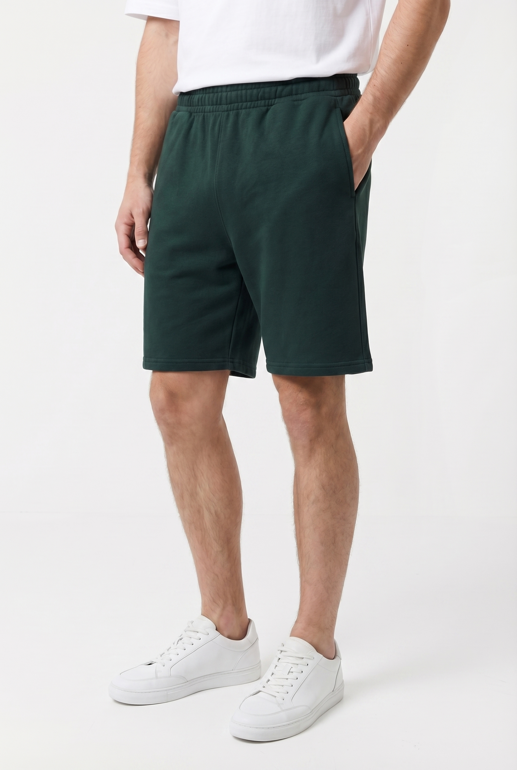 Men's Knit Hoodie & Shorts 2-Piece Set | Blackstone London