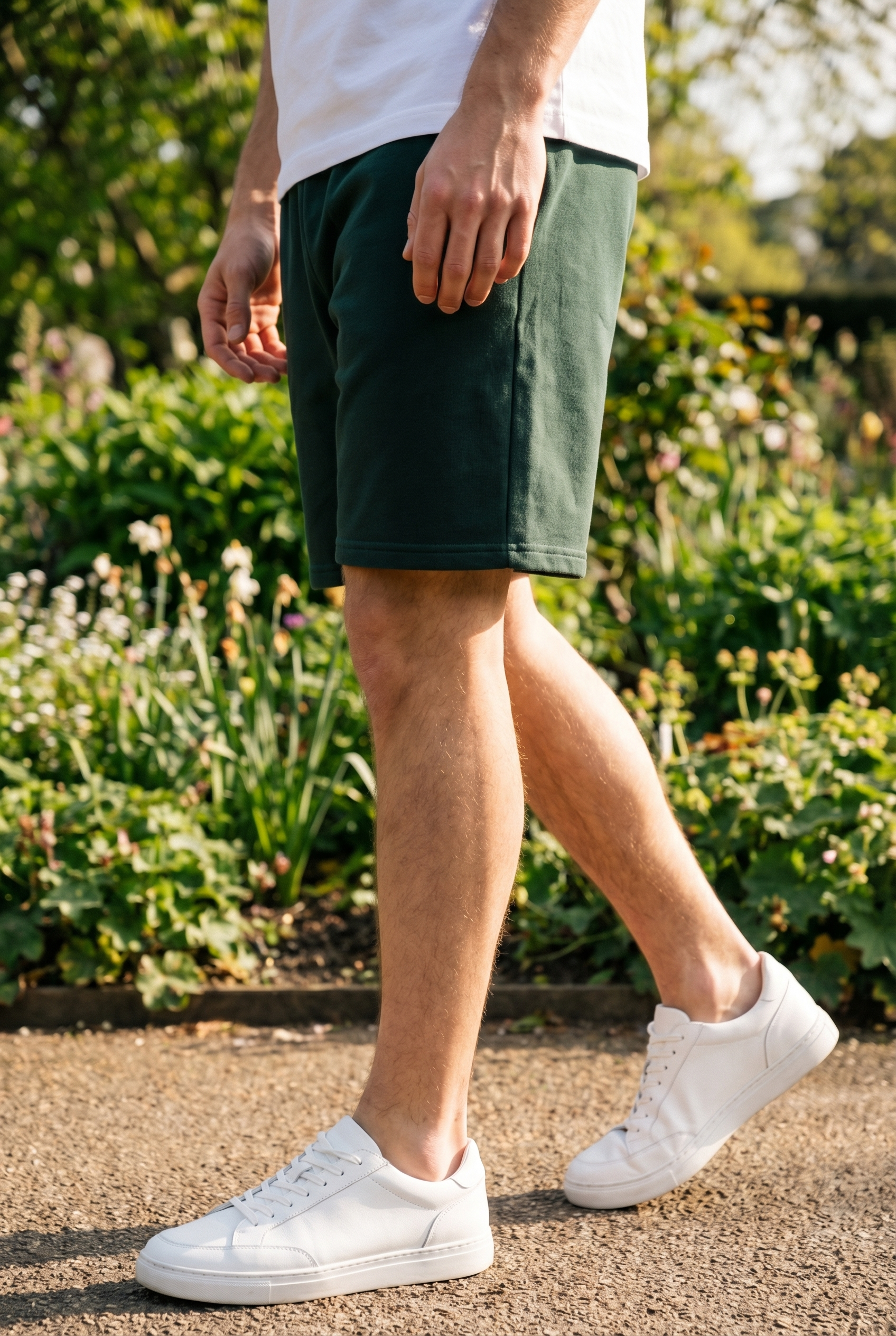 Men's Knit Hoodie & Shorts 2-Piece Set | Blackstone London