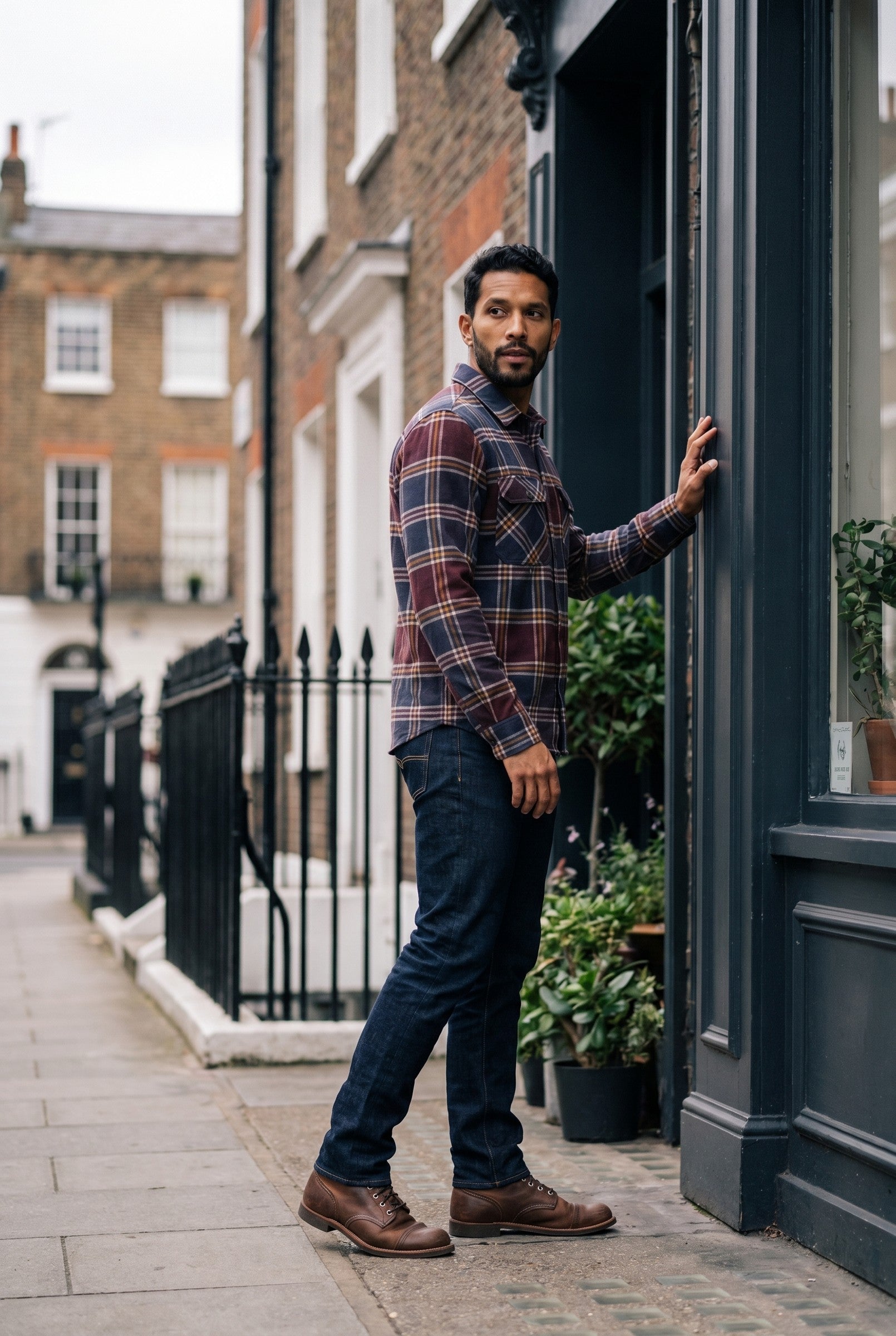 Men's Heritage Flannel Shirt | Blackstone London