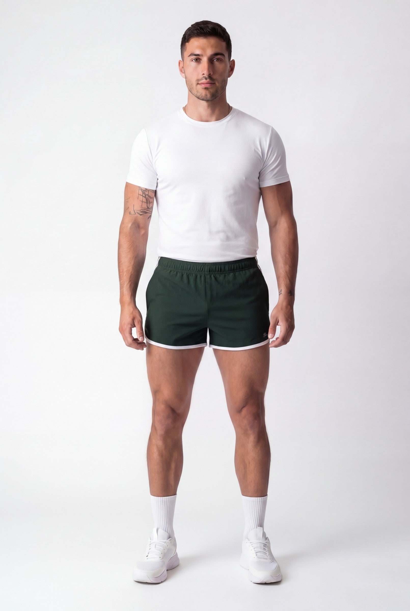 Men's Retro Running Shorts | Blackstone London