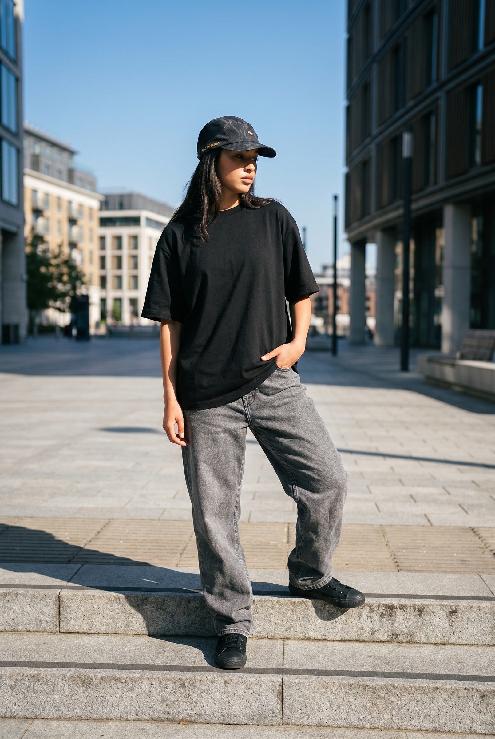 Men's Camo Print Snapback Cap | Blackstone London