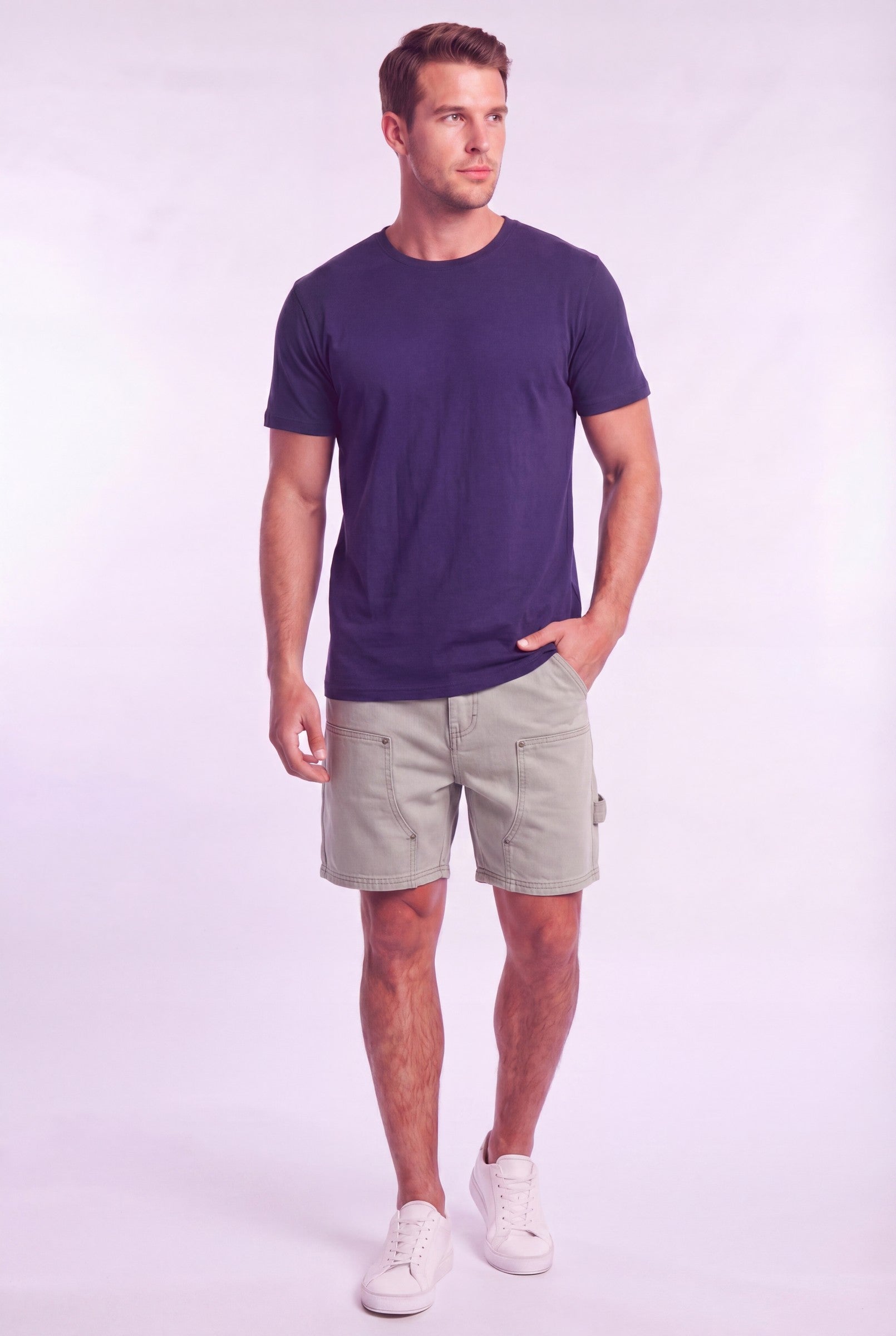 Men's Carpenter Denim Shorts | Blackstone London
