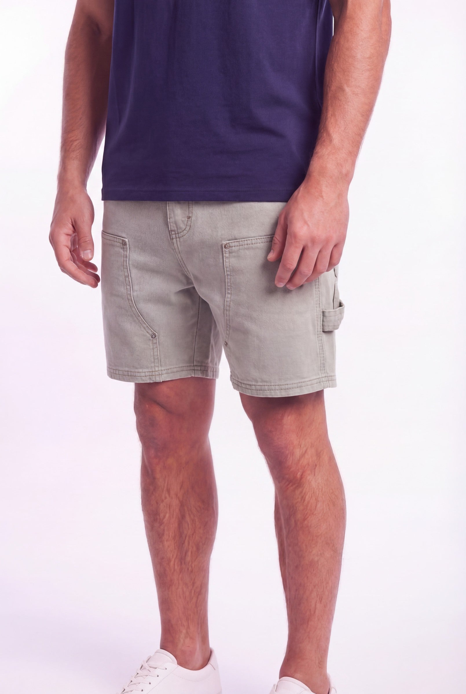 Men's Carpenter Denim Shorts | Blackstone London