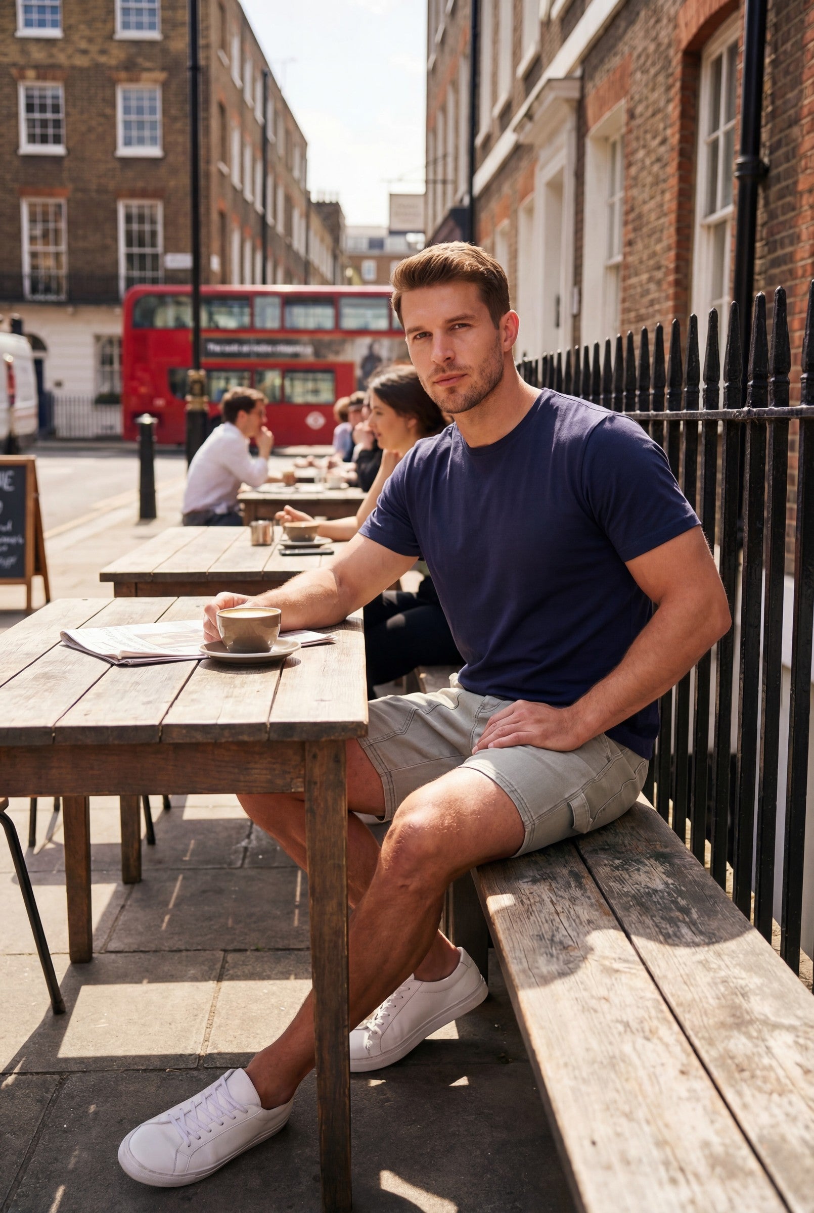 Men's Carpenter Denim Shorts | Blackstone London