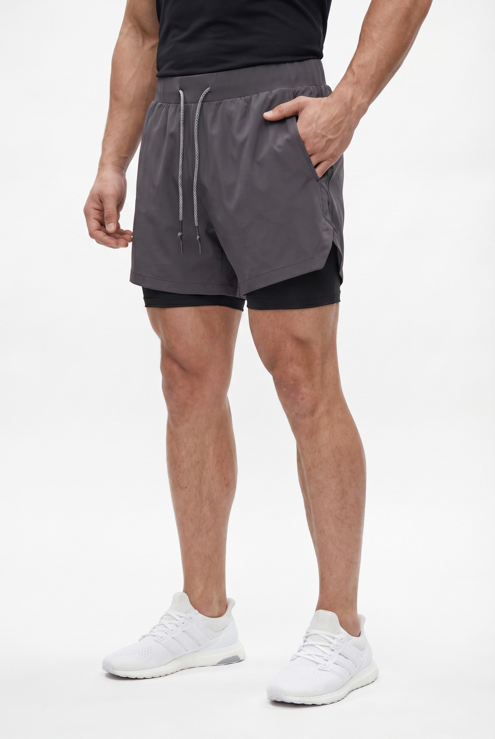 Men's Hybrid Compression Shorts | Blackstone London