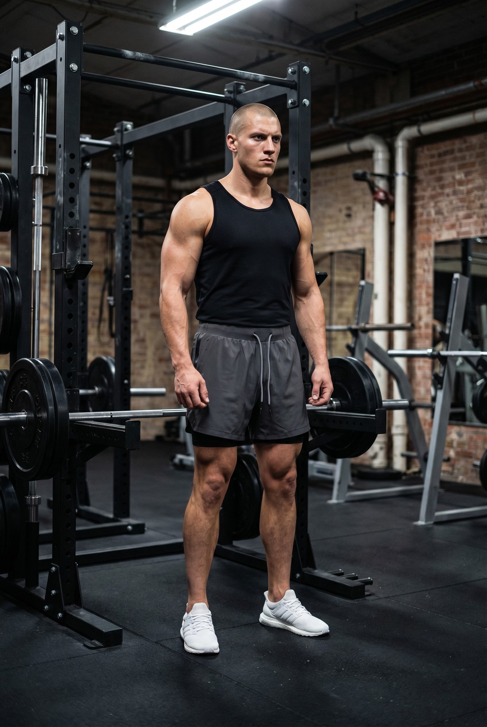 Men's Hybrid Compression Shorts | Blackstone London