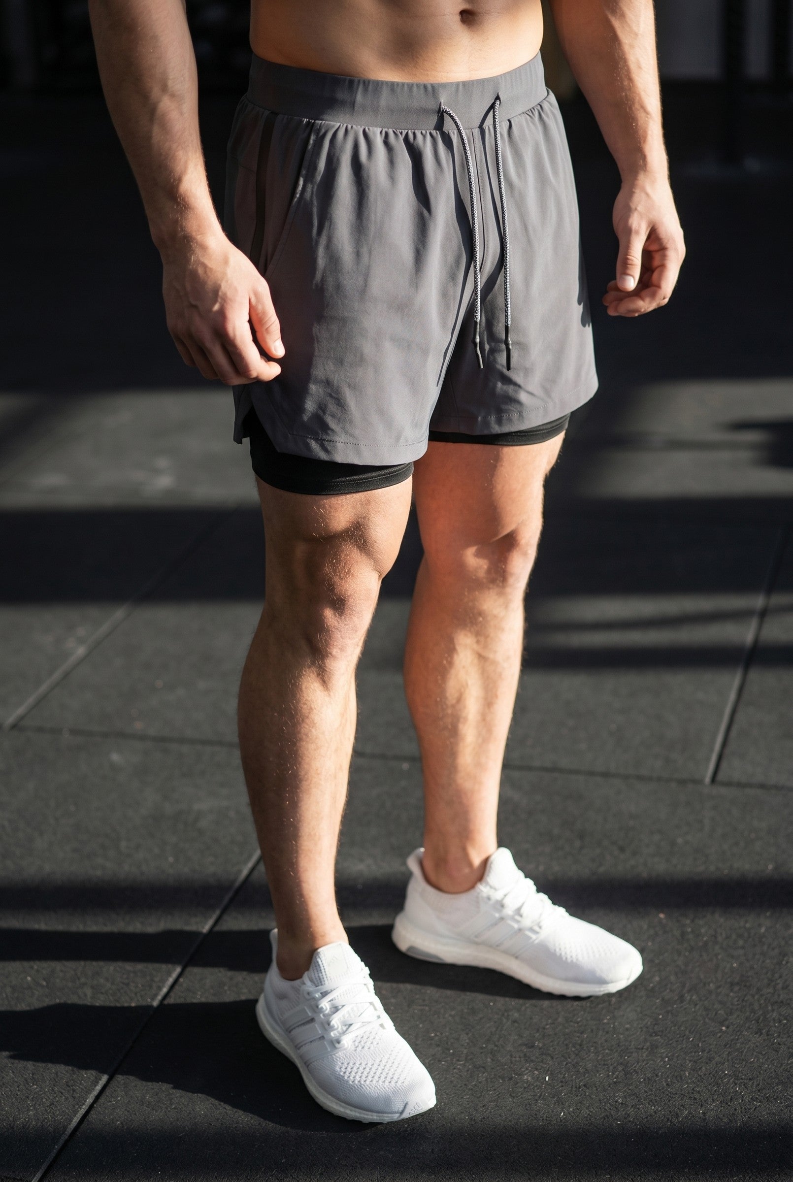 Men's Hybrid Compression Shorts | Blackstone London