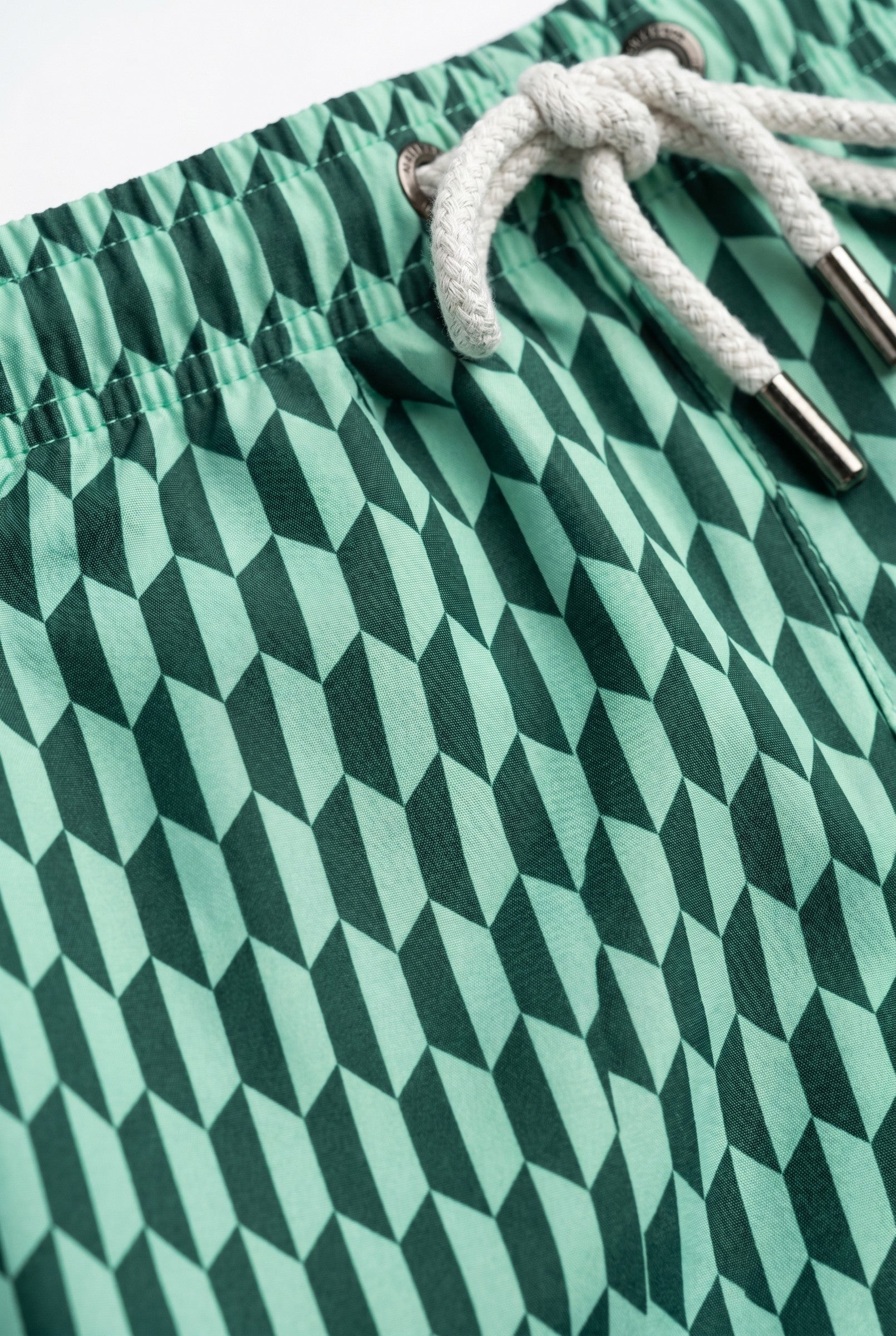 Men's Lamrock Geometric Swim Trunks | Blackstone London