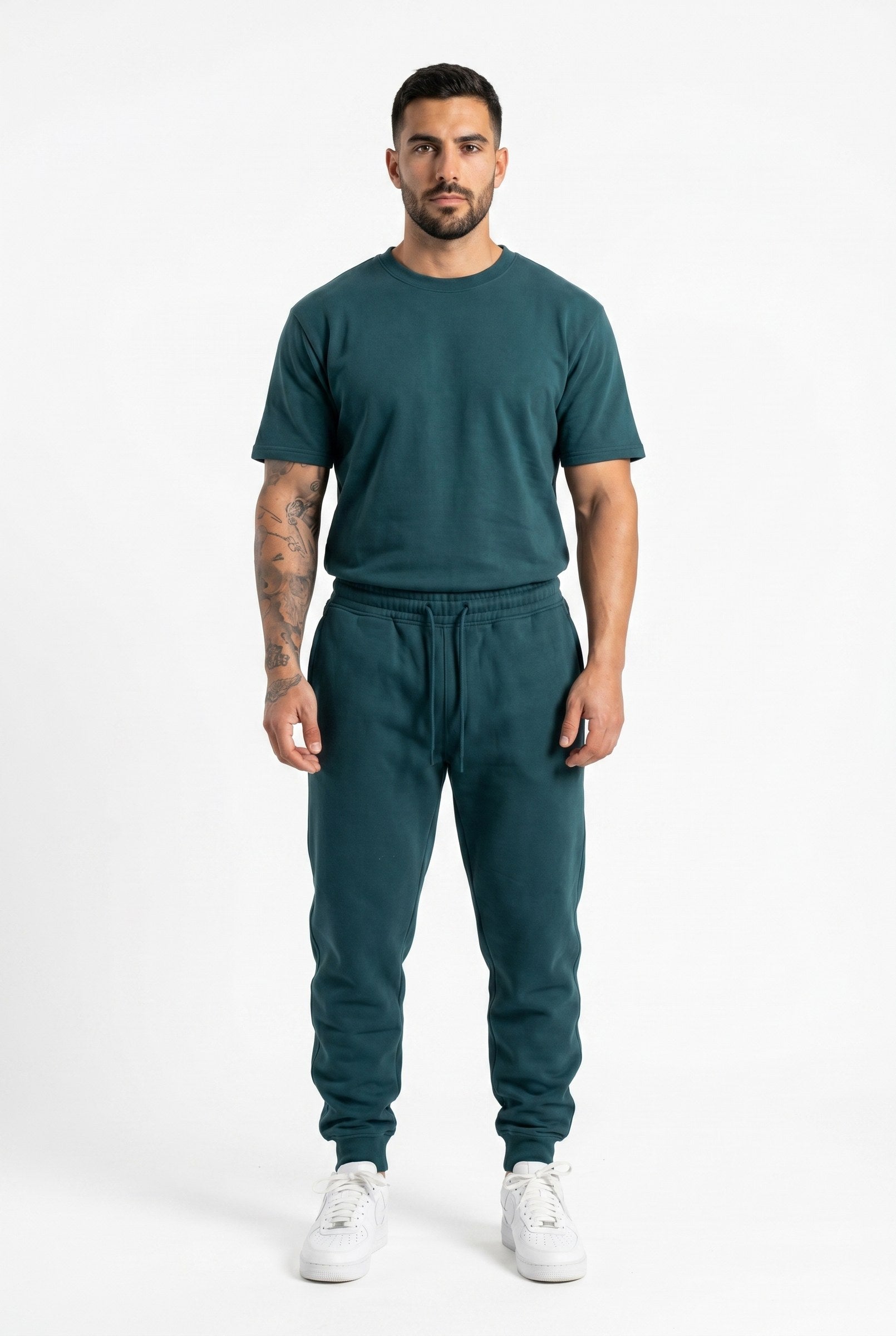 Men's Aventus Fleece Tapered Joggers | Blackstone London