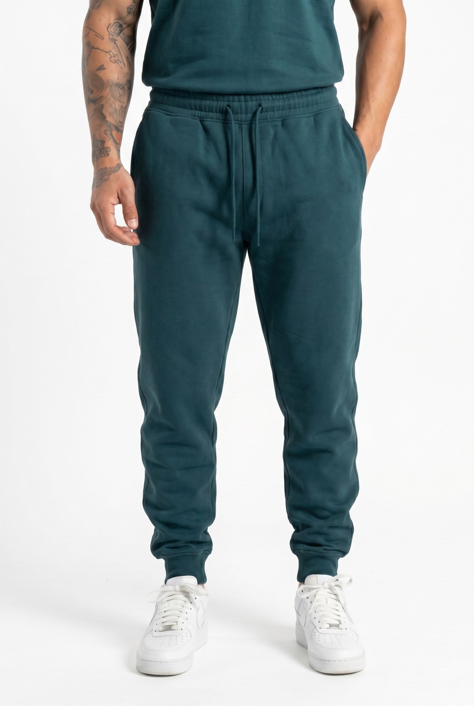 Men's Aventus Fleece Tapered Joggers | Blackstone London