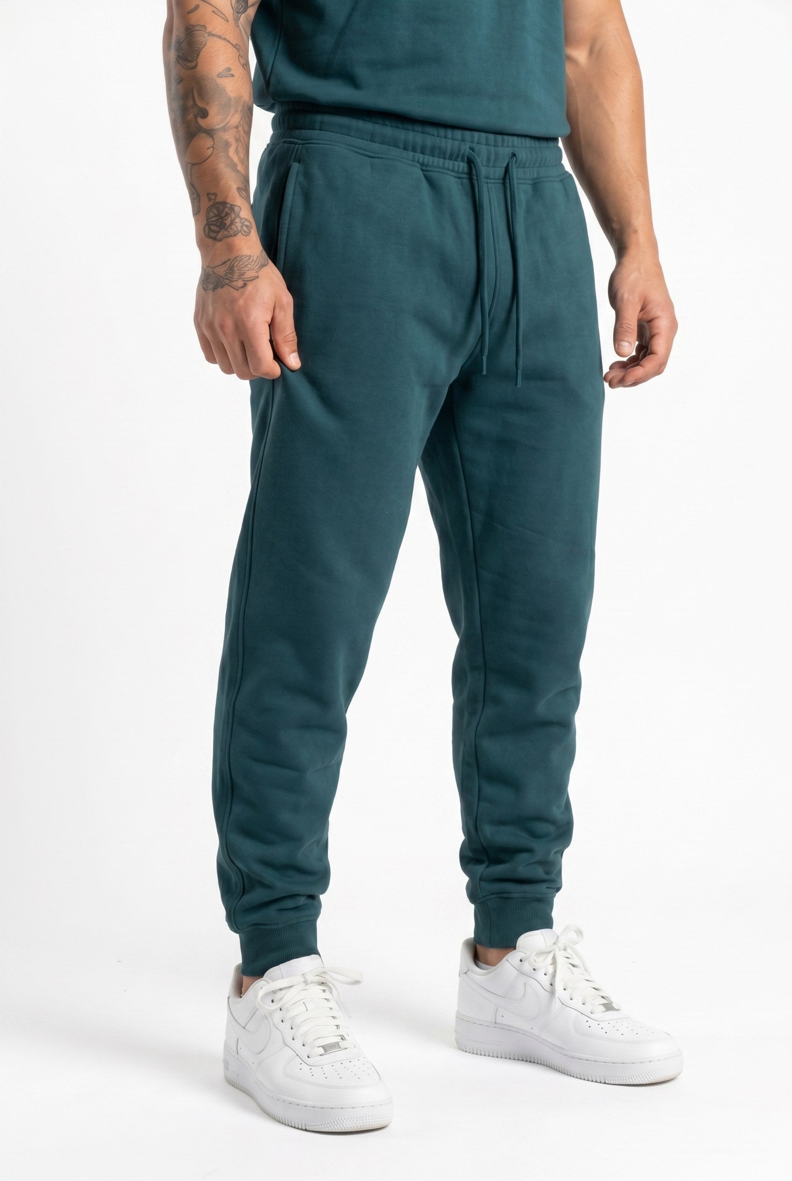 Men's Aventus Fleece Tapered Joggers | Blackstone London