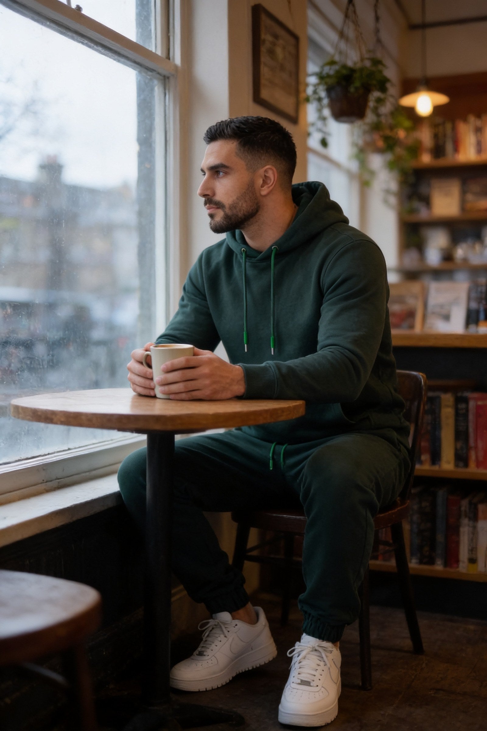 Men's Fundamental Fleece Pullover Hoodie | Blackstone London