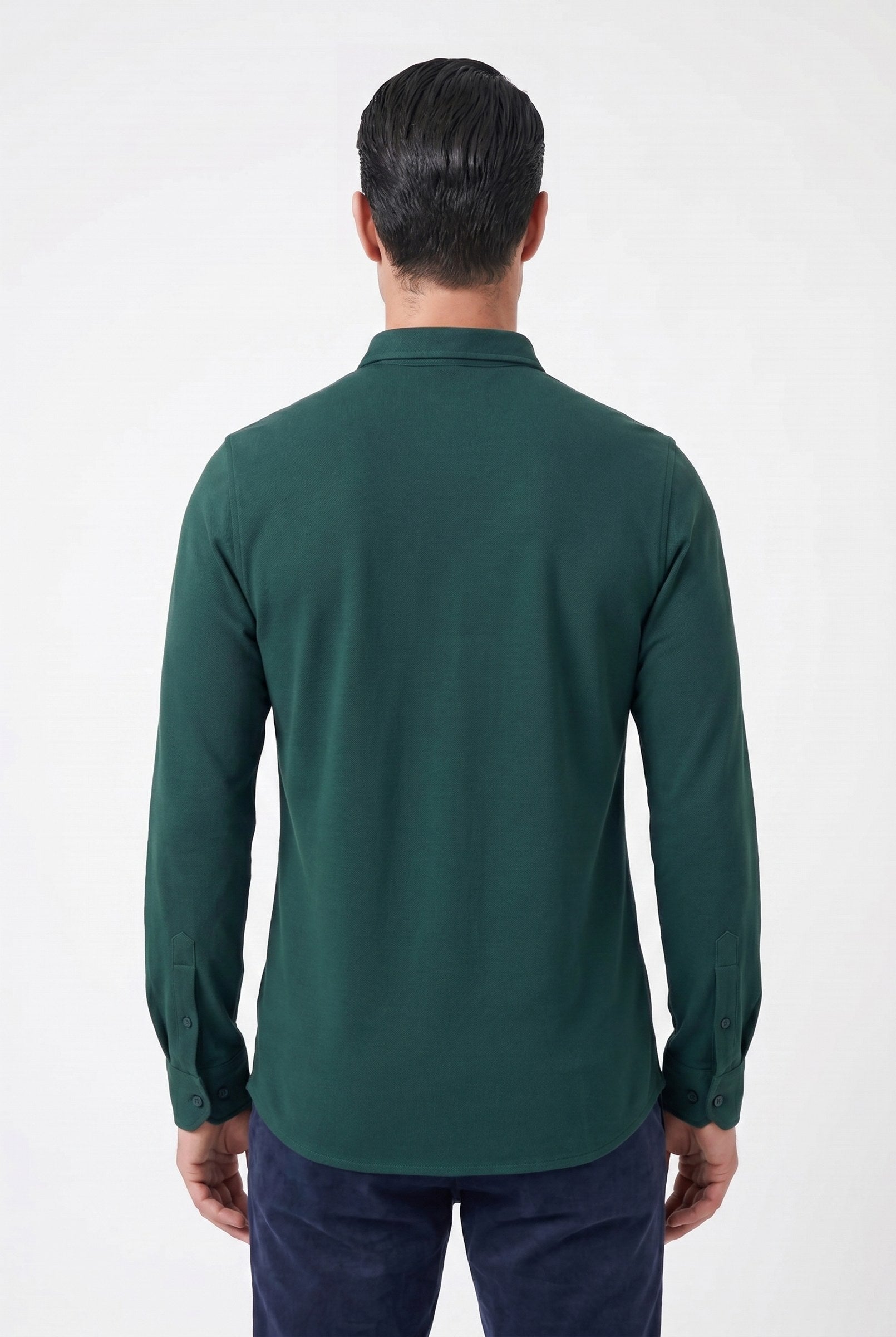 Men's Galloway Pique Jersey Shirt | Blackstone London