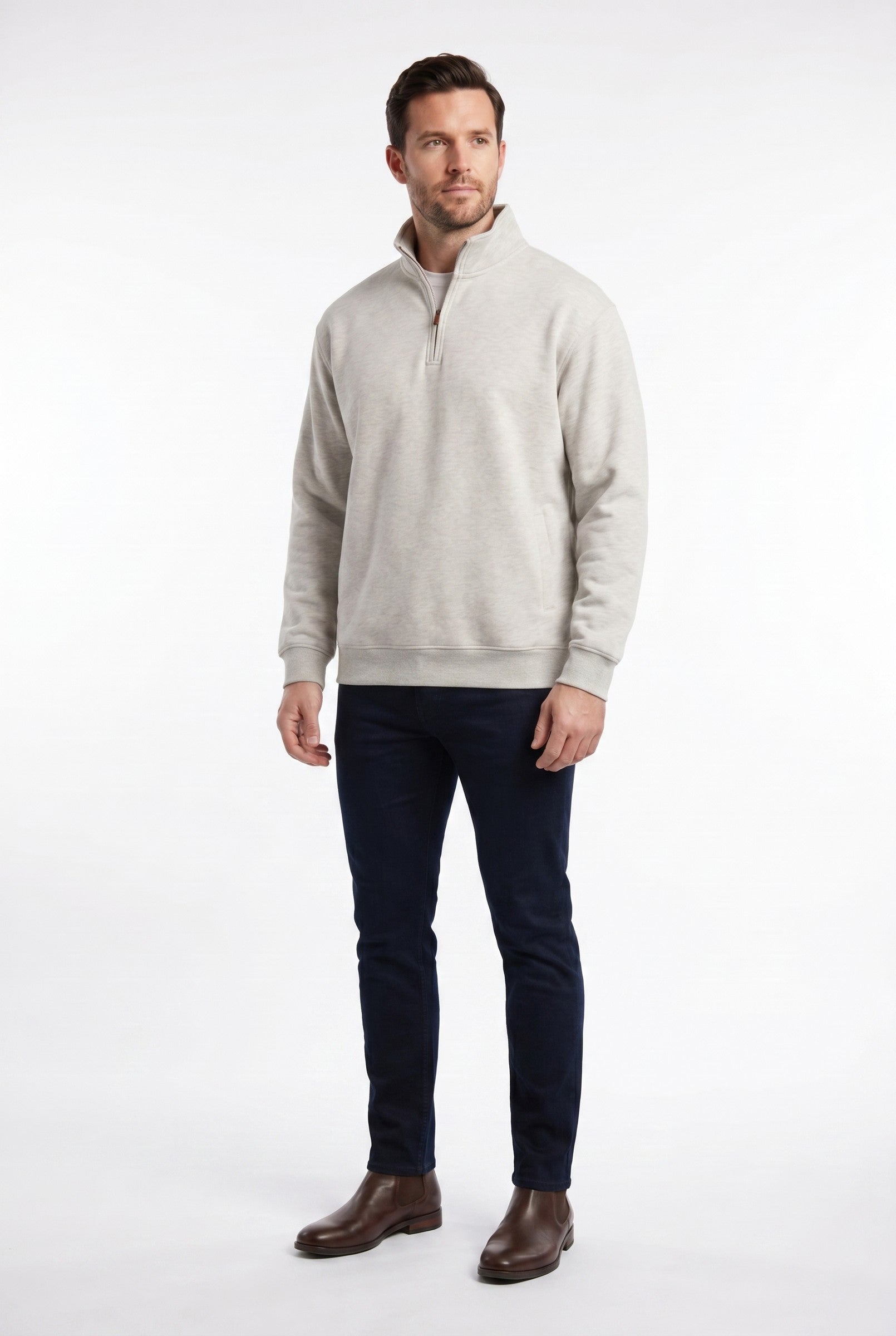 Men's Quarter-Zip Sweatshirt | Blackstone London