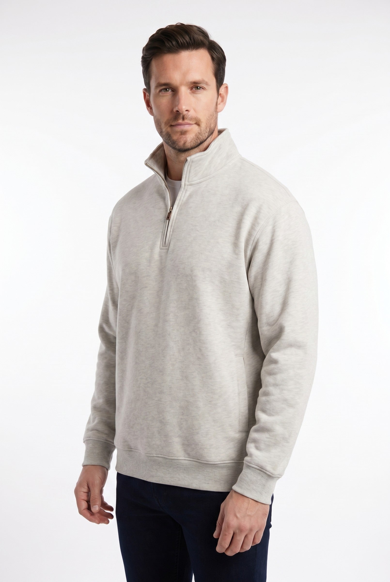 Men's Quarter-Zip Sweatshirt | Blackstone London