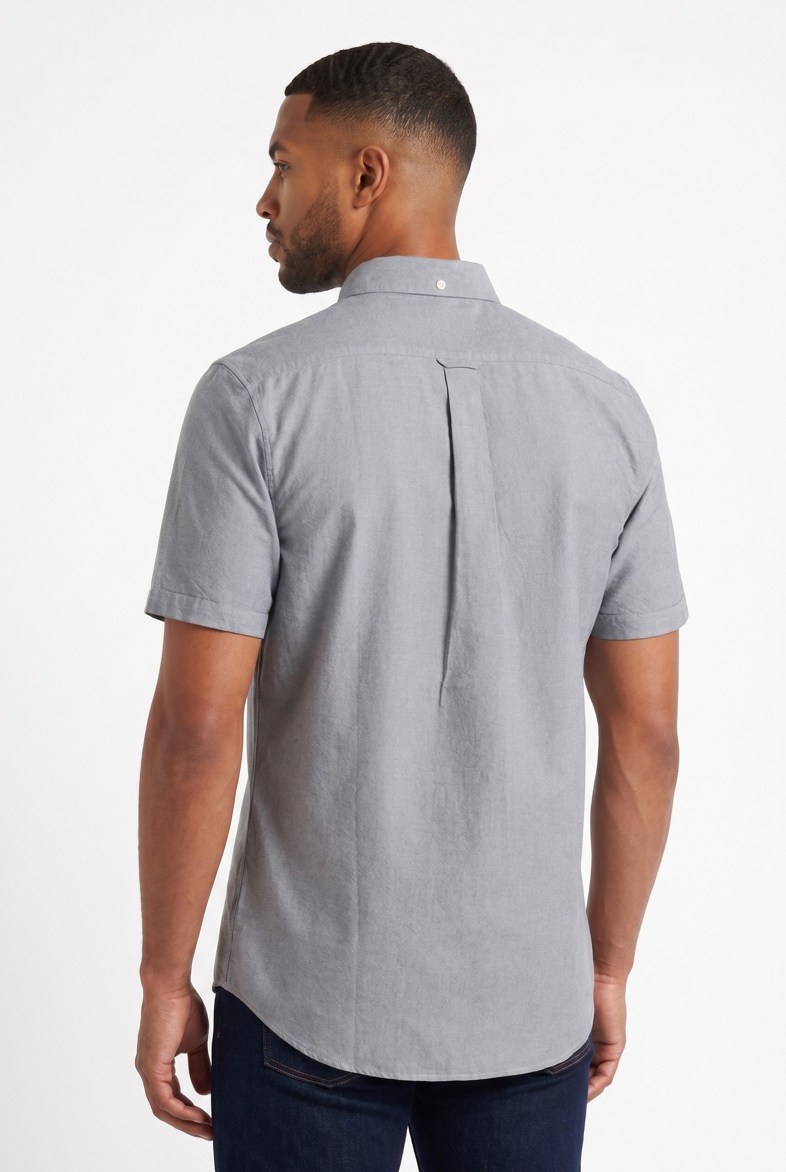 Men's Brewer Short-Sleeve Oxford Shirt | Blackstone London