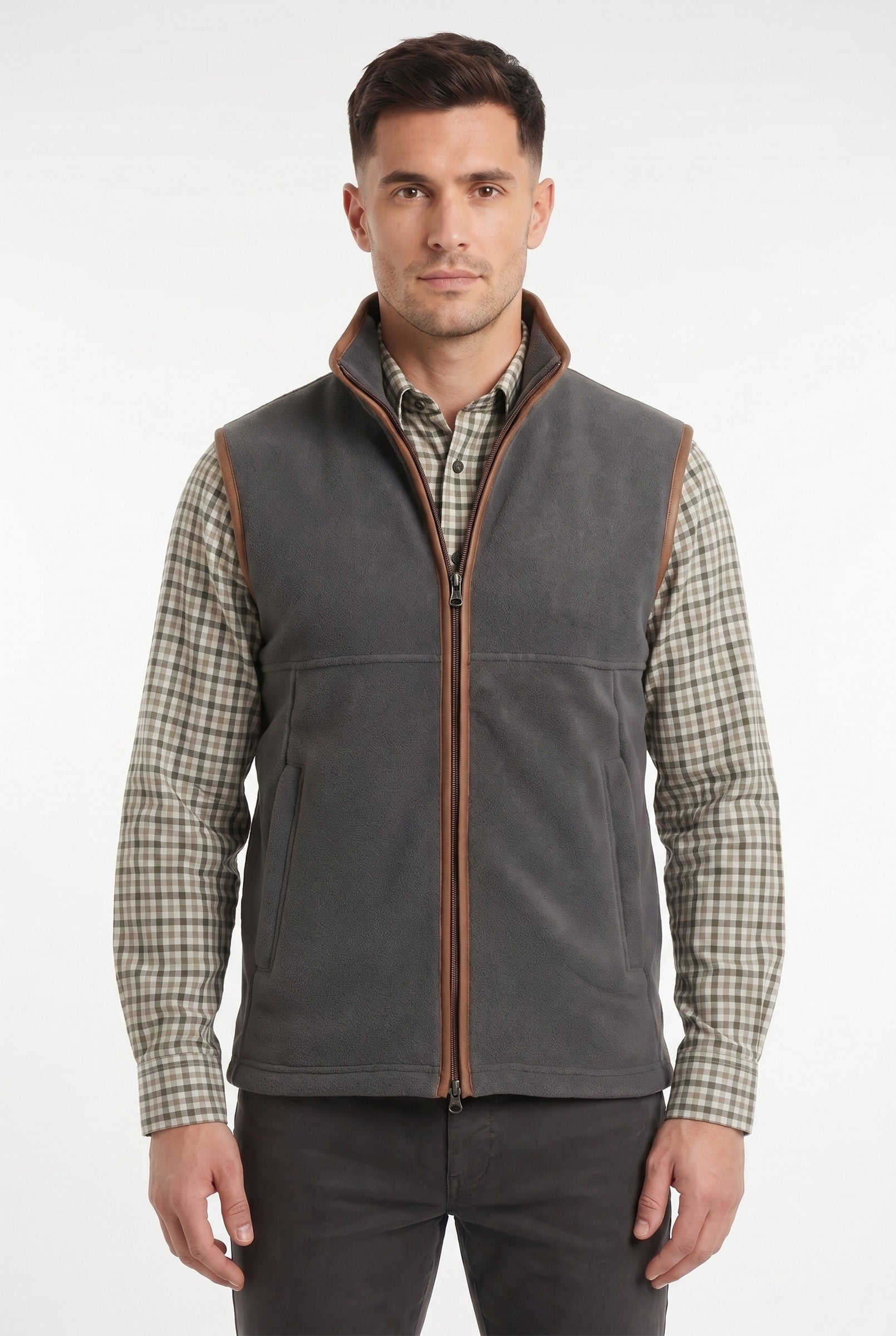 Men's Heritage Fleece Gilet | Blackstone London