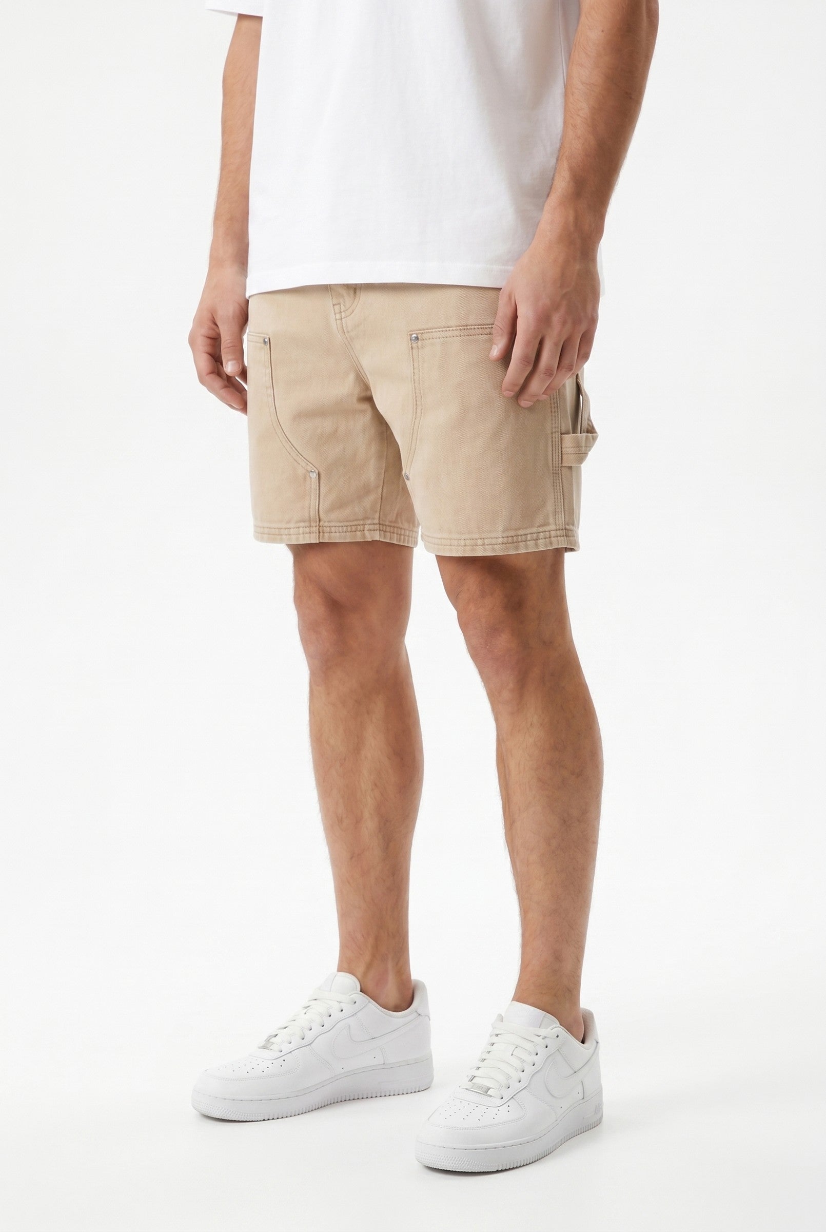 Men's Carpenter Denim Shorts | Blackstone London