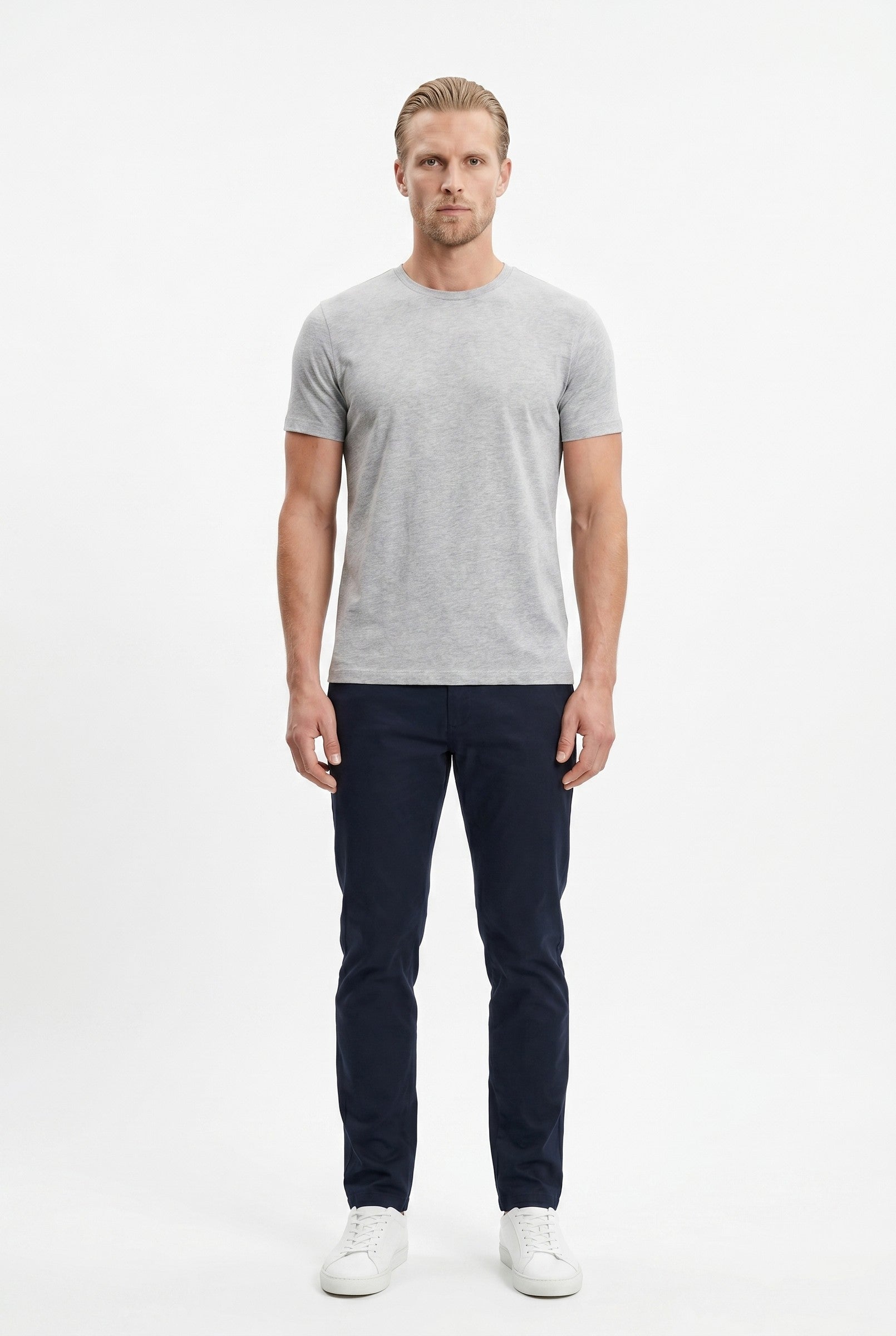 Men's Essential Slim Fit Cotton Stretch T-Shirt | Blackstone London