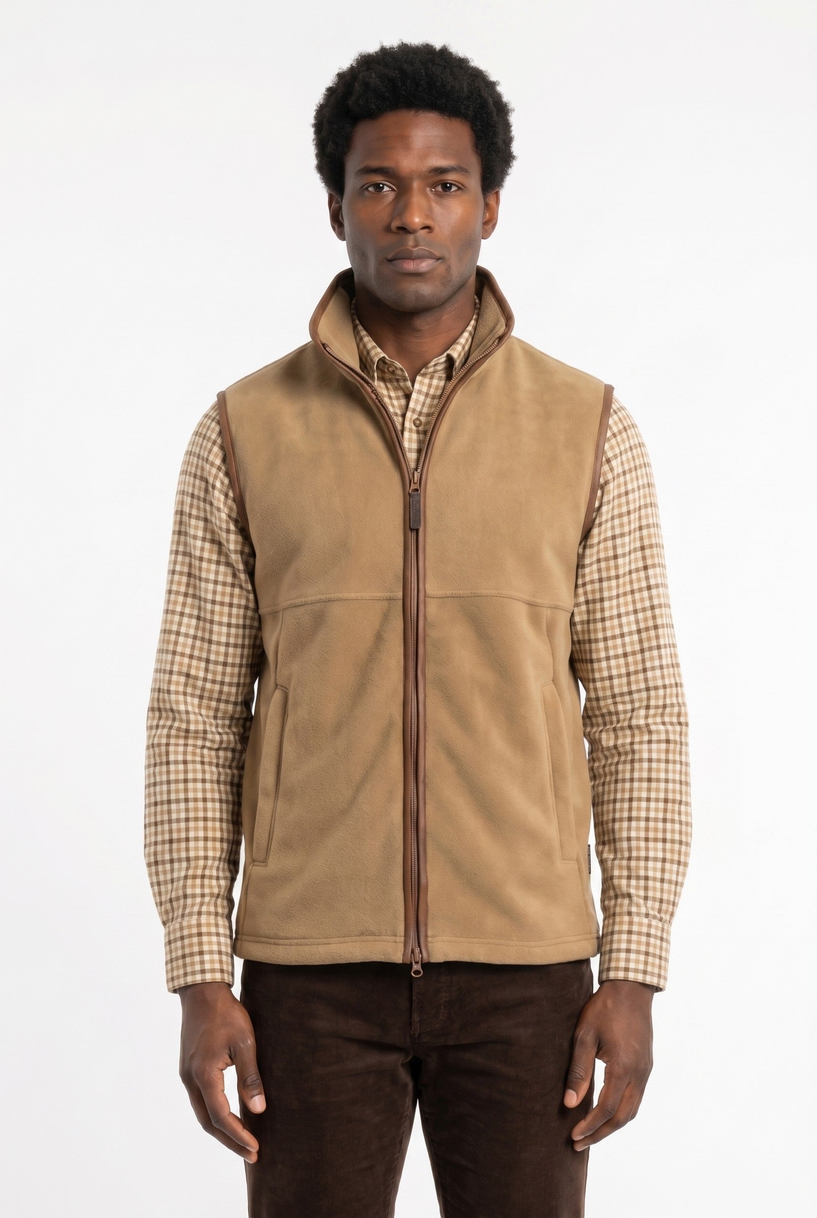 Men's Heritage Fleece Gilet | Blackstone London