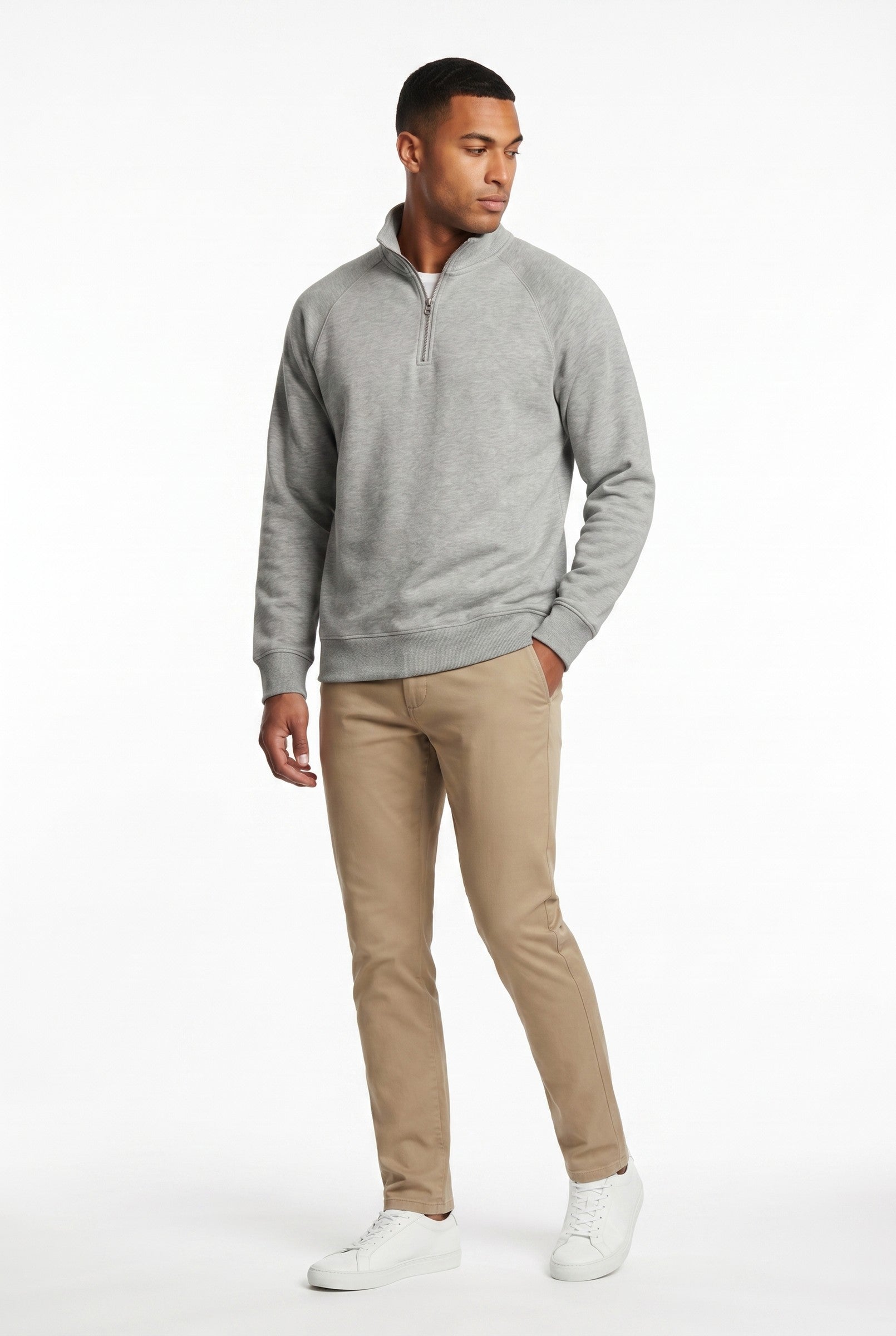 Men's Jensen Quarter-Zip Sweatshirt | Blackstone London