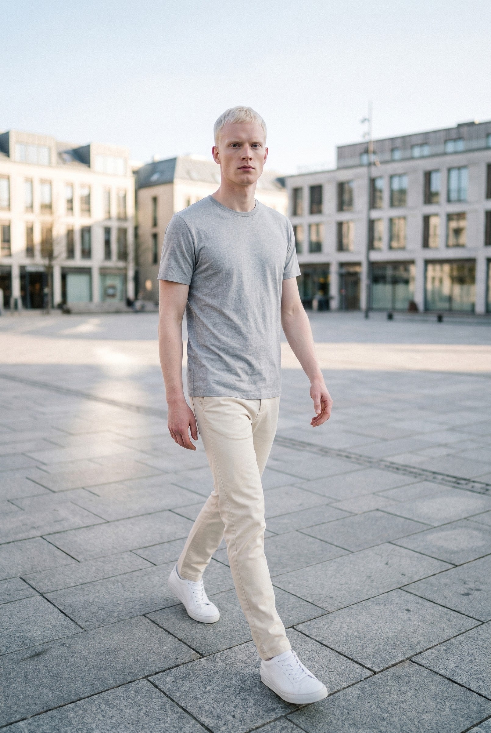 Men's Eyelet Crew Neck T-Shirt | Blackstone London