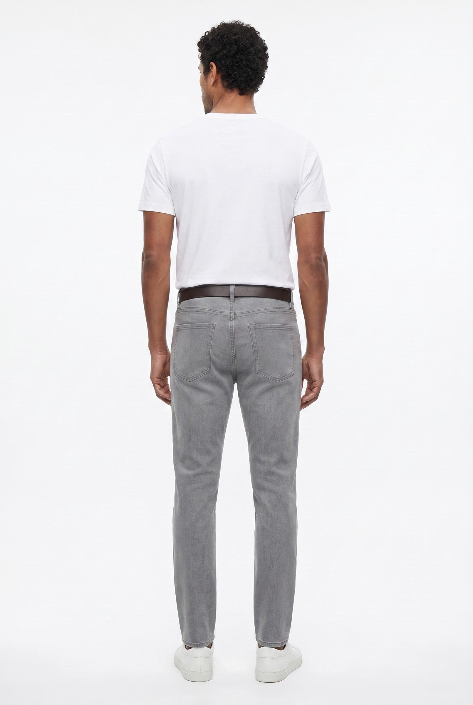Men's Slim Tapered Stretch Denim Jeans | Blackstone London