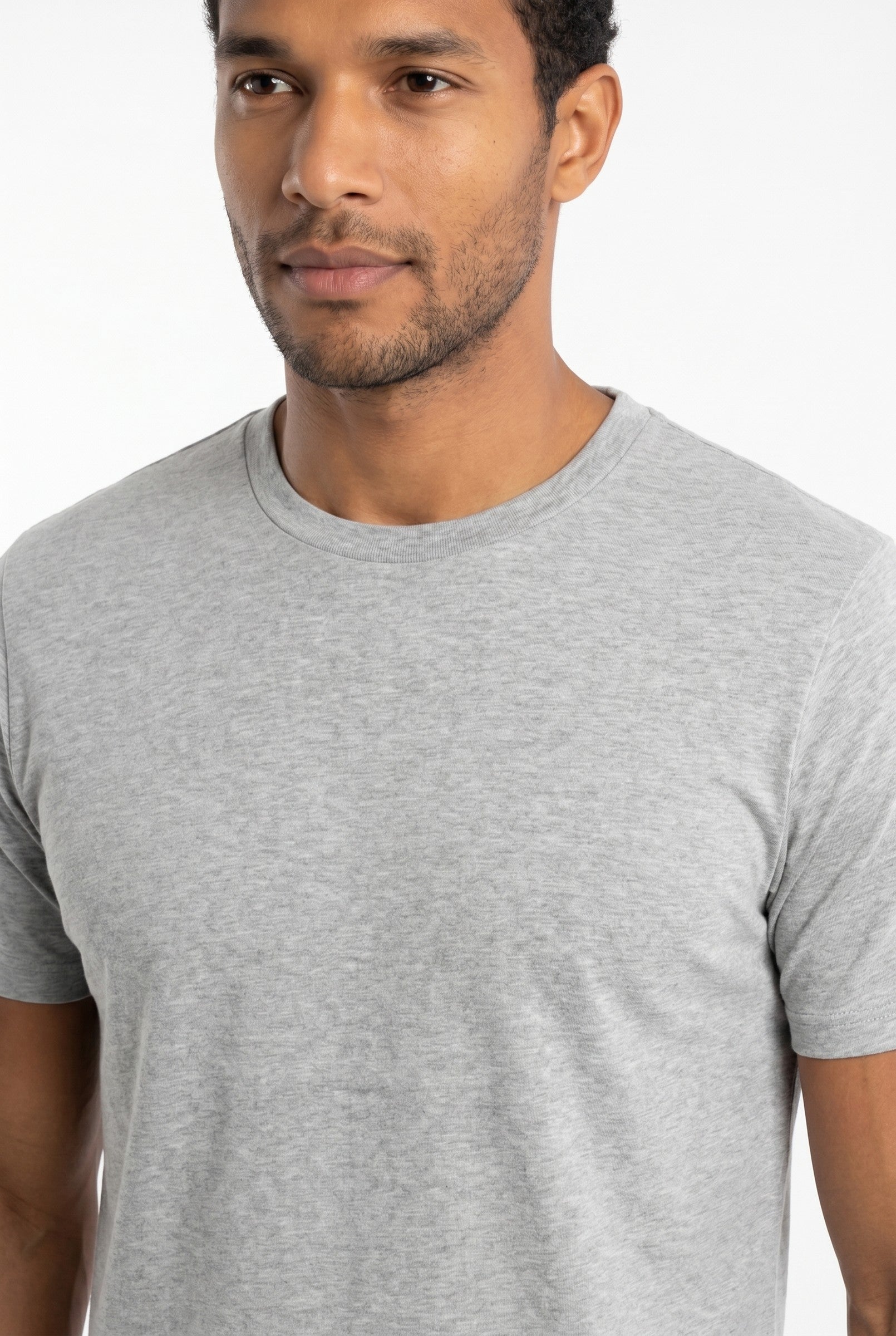 Men's Crew Neck Cotton Tee | Blackstone London