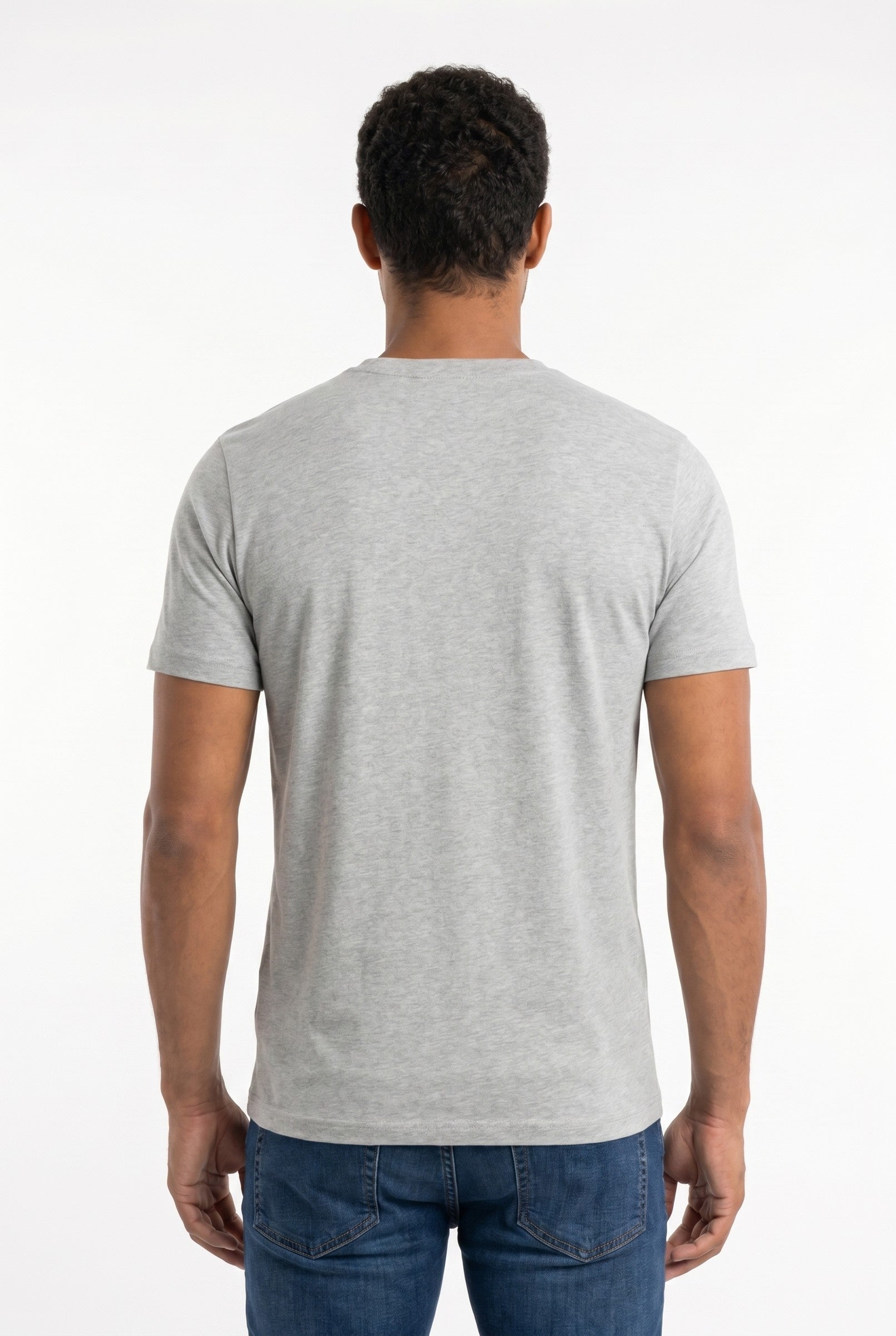 Men's Crew Neck Cotton Tee | Blackstone London